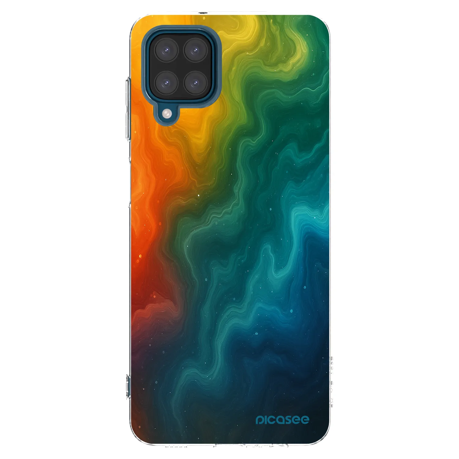 Picasee silikónový prehľadný obal pre Samsung Galaxy A12 A125F - Solar