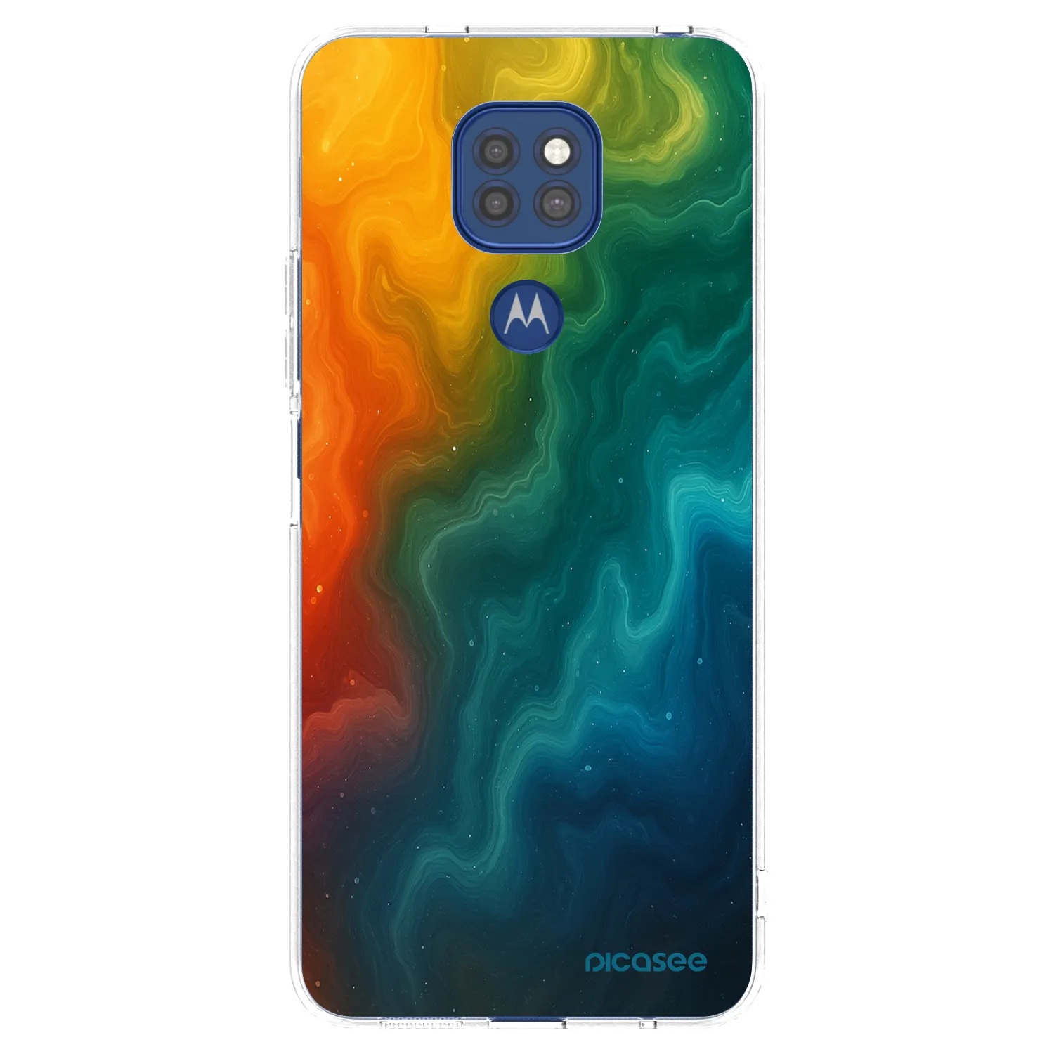 Silikónový prehľadný obal pre Motorola Moto G9 Play - Solar