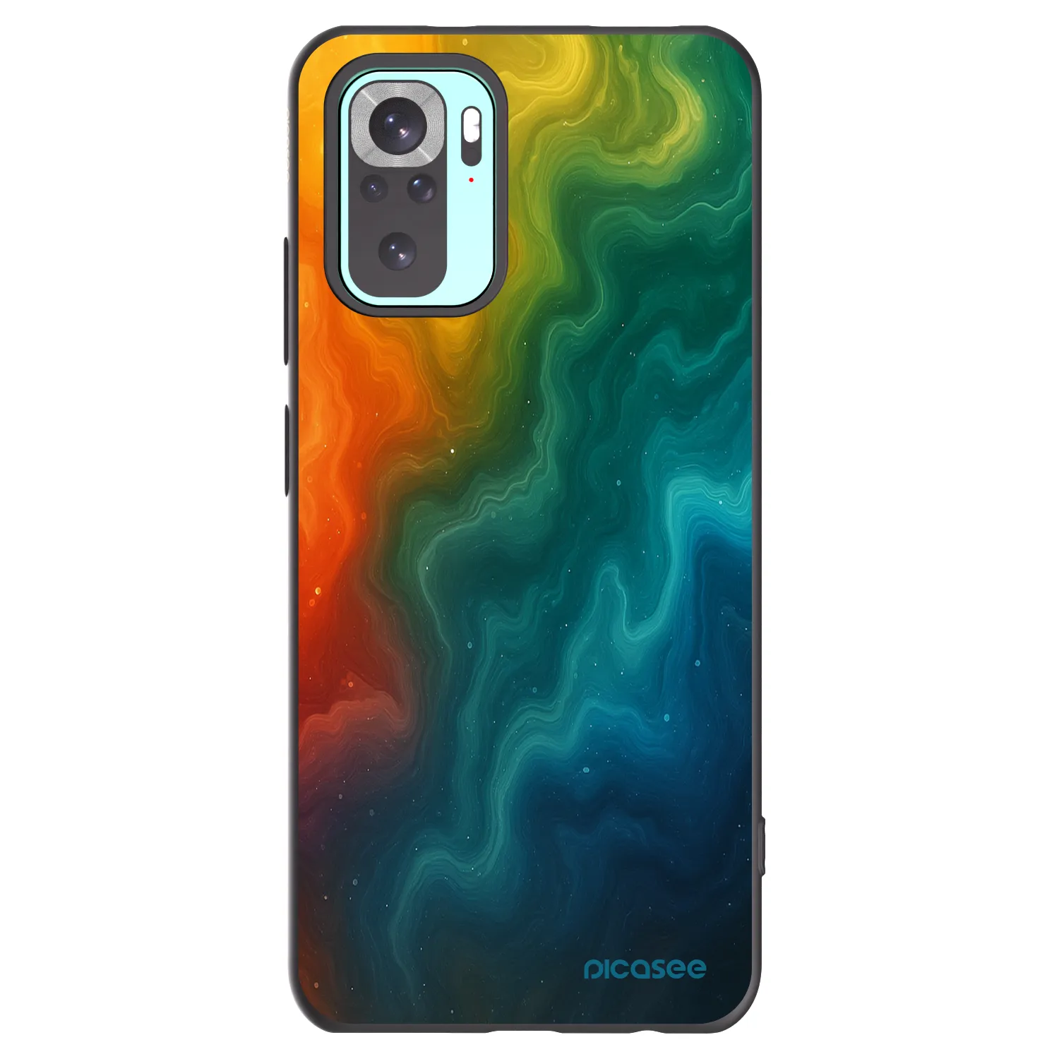 Picasee silikónový čierny obal pre Xiaomi Redmi Note 10 Pro - Solar