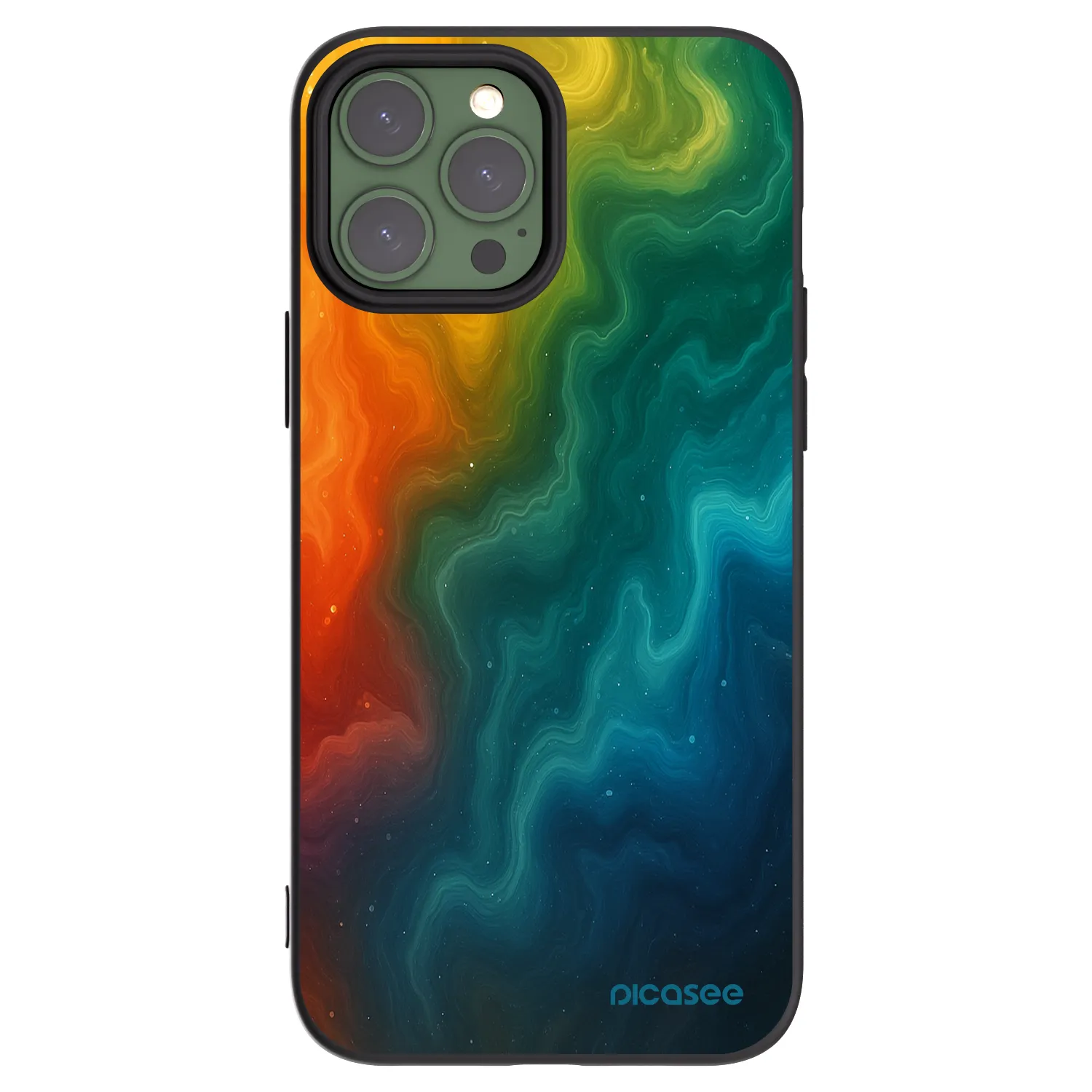 Silikónový čierny obal pre Apple iPhone 13 Pro Max - Solar