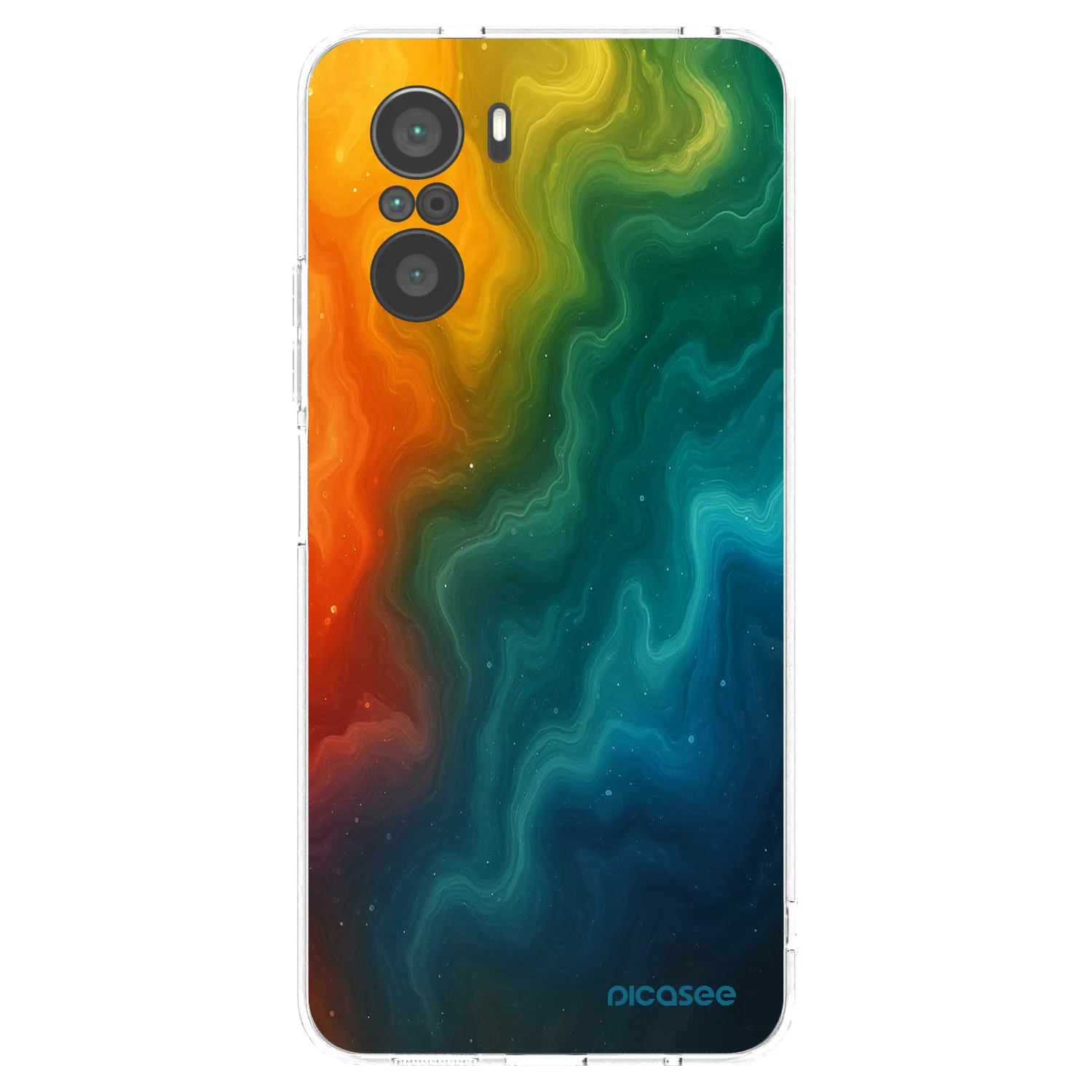 Picasee silikónový prehľadný obal pre Xiaomi Poco F3 - Solar