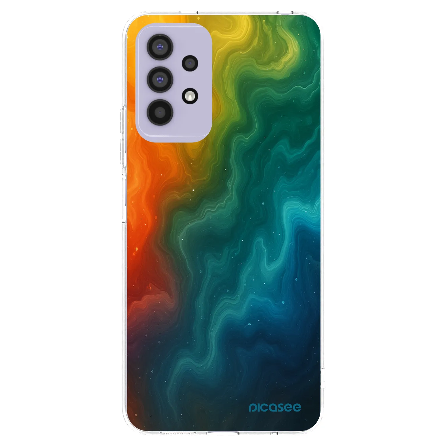 Picasee silikónový prehľadný obal pre Samsung Galaxy A32 4G SM-A325F - Solar