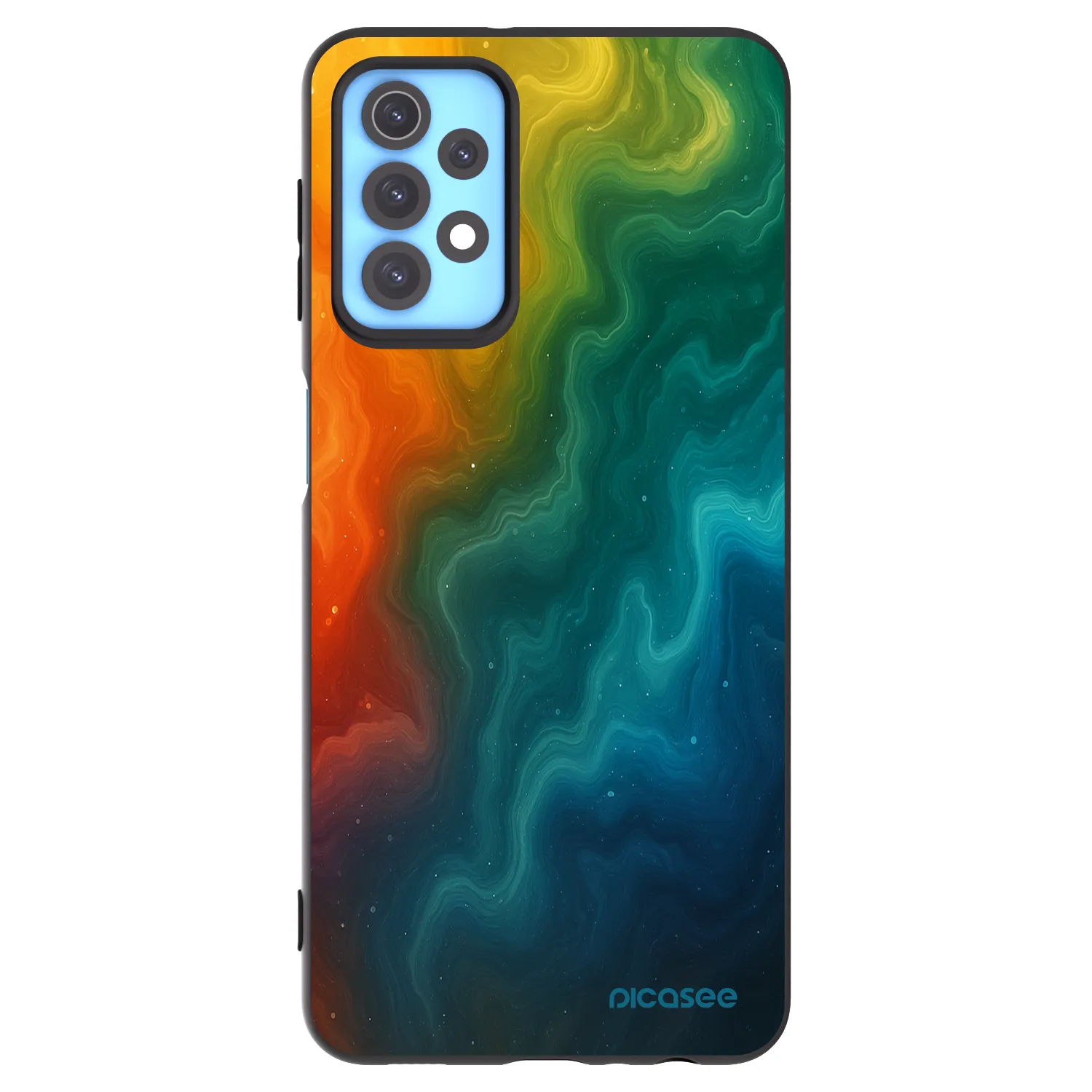 Picasee silikónový čierny obal pre Samsung Galaxy A32 4G SM-A325F - Solar