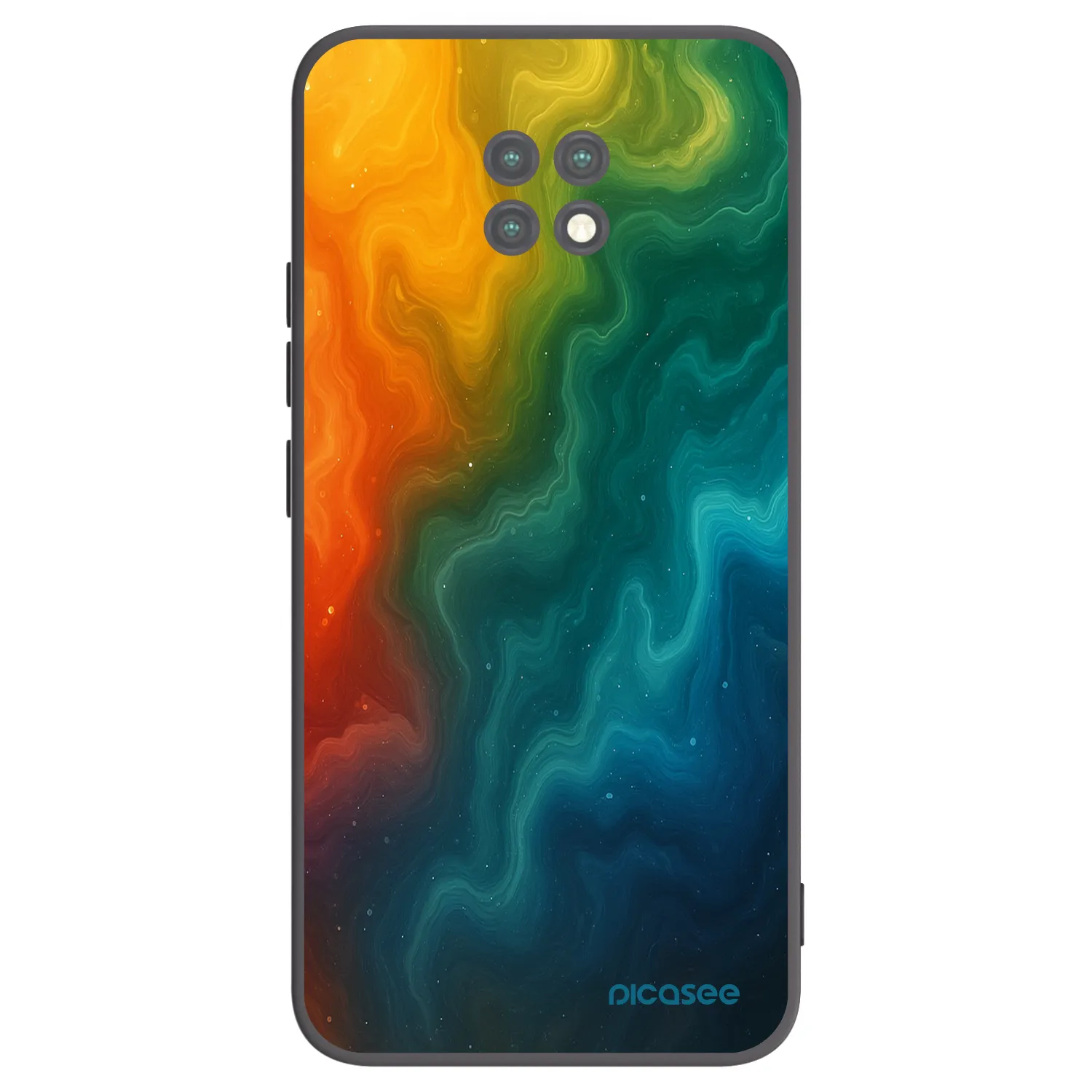 Picasee silikónový čierny obal pre Xiaomi Redmi Note 9T - Solar