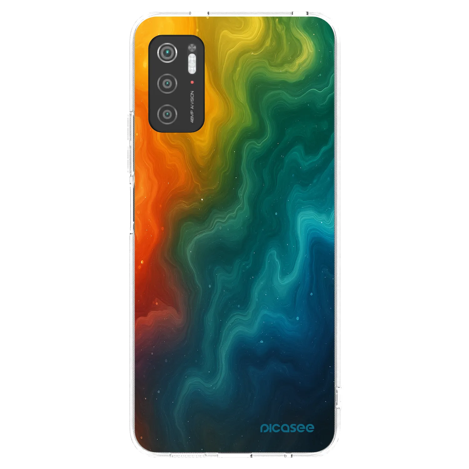 Picasee silikónový prehľadný obal pre Xiaomi Poco M3 Pro 5G - Solar