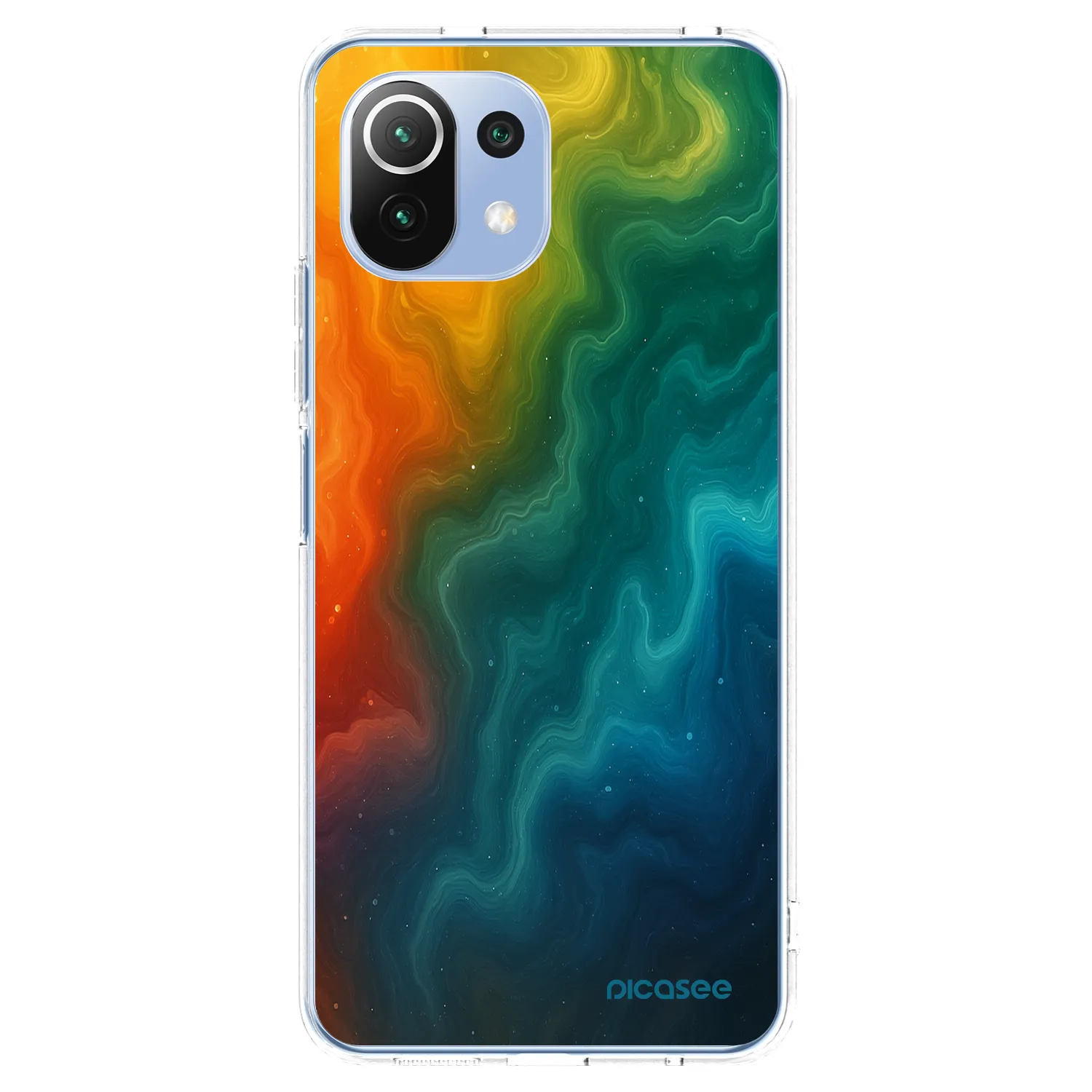Picasee silikónový prehľadný obal pre Xiaomi 11 Lite 5G NE - Solar