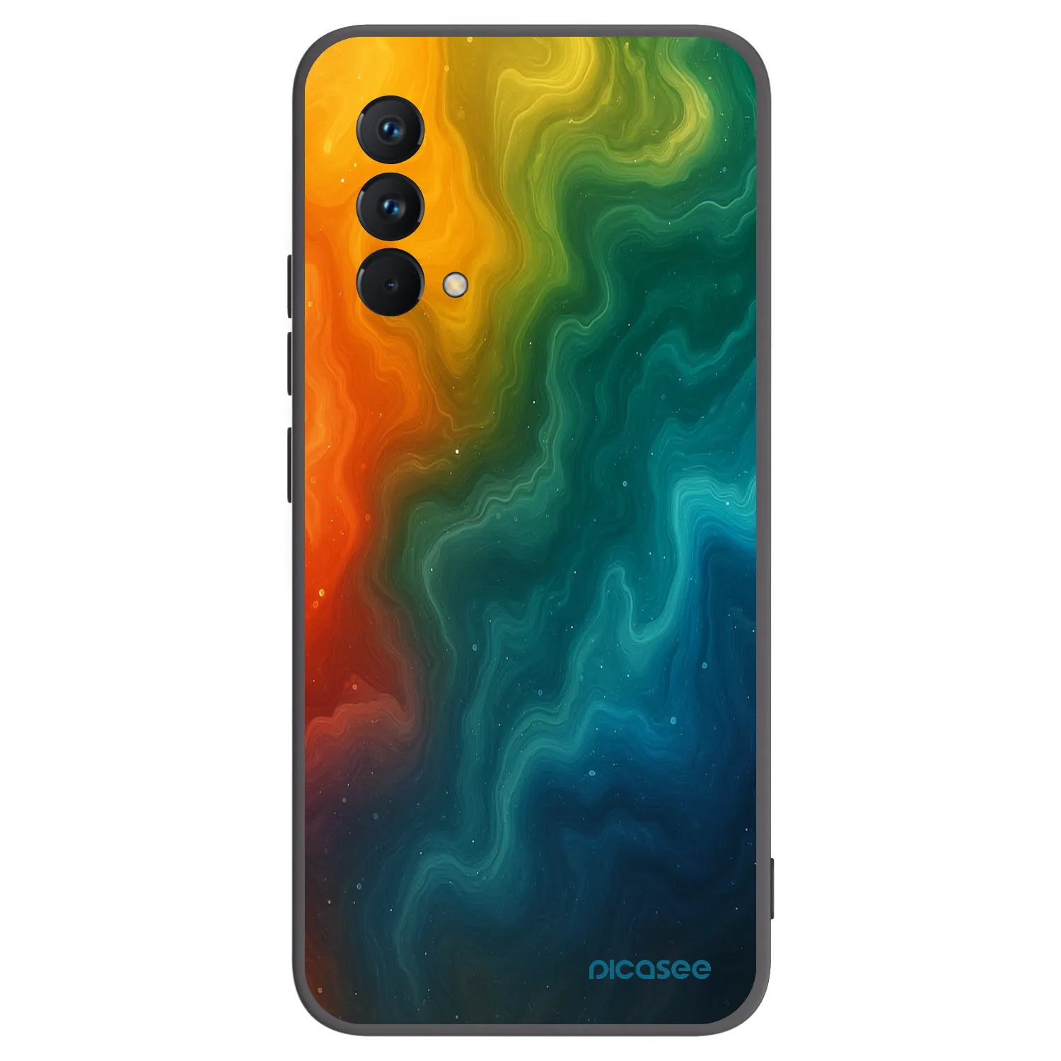 Picasee silikónový čierny obal pre Realme GT Master Edition 5G - Solar