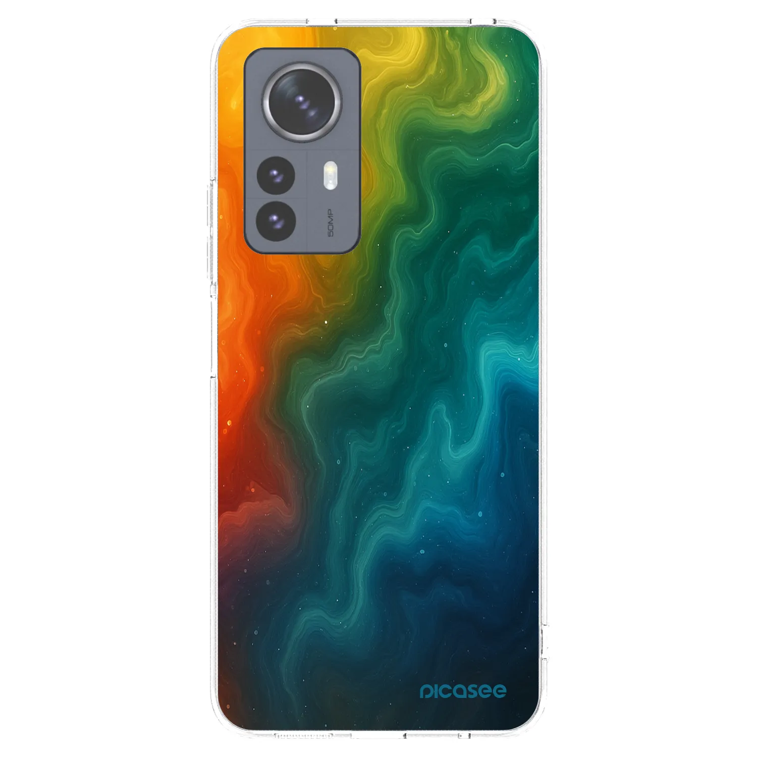 Picasee silikónový prehľadný obal pre Xiaomi 12 Pro - Solar