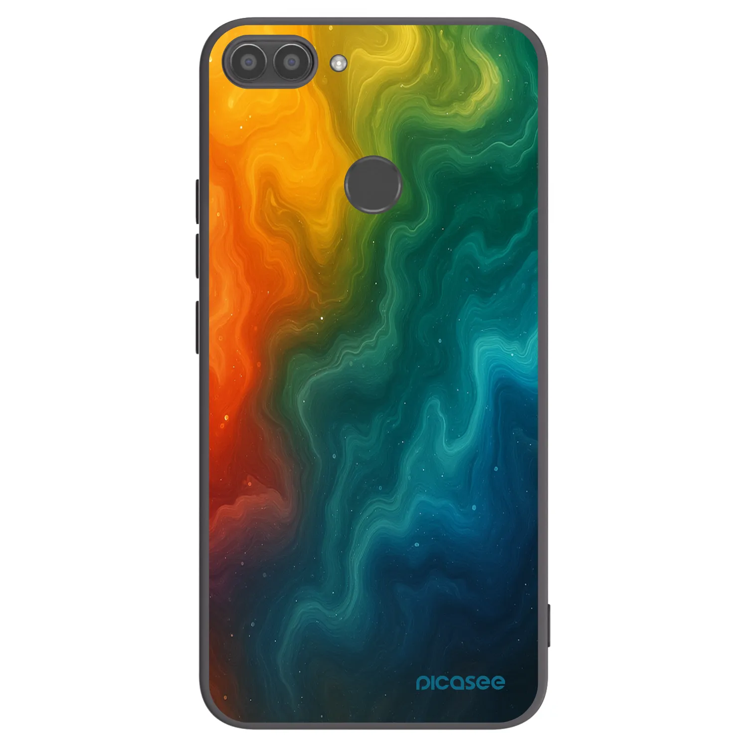 Picasee silikónový čierny obal pre Huawei P Smart - Solar