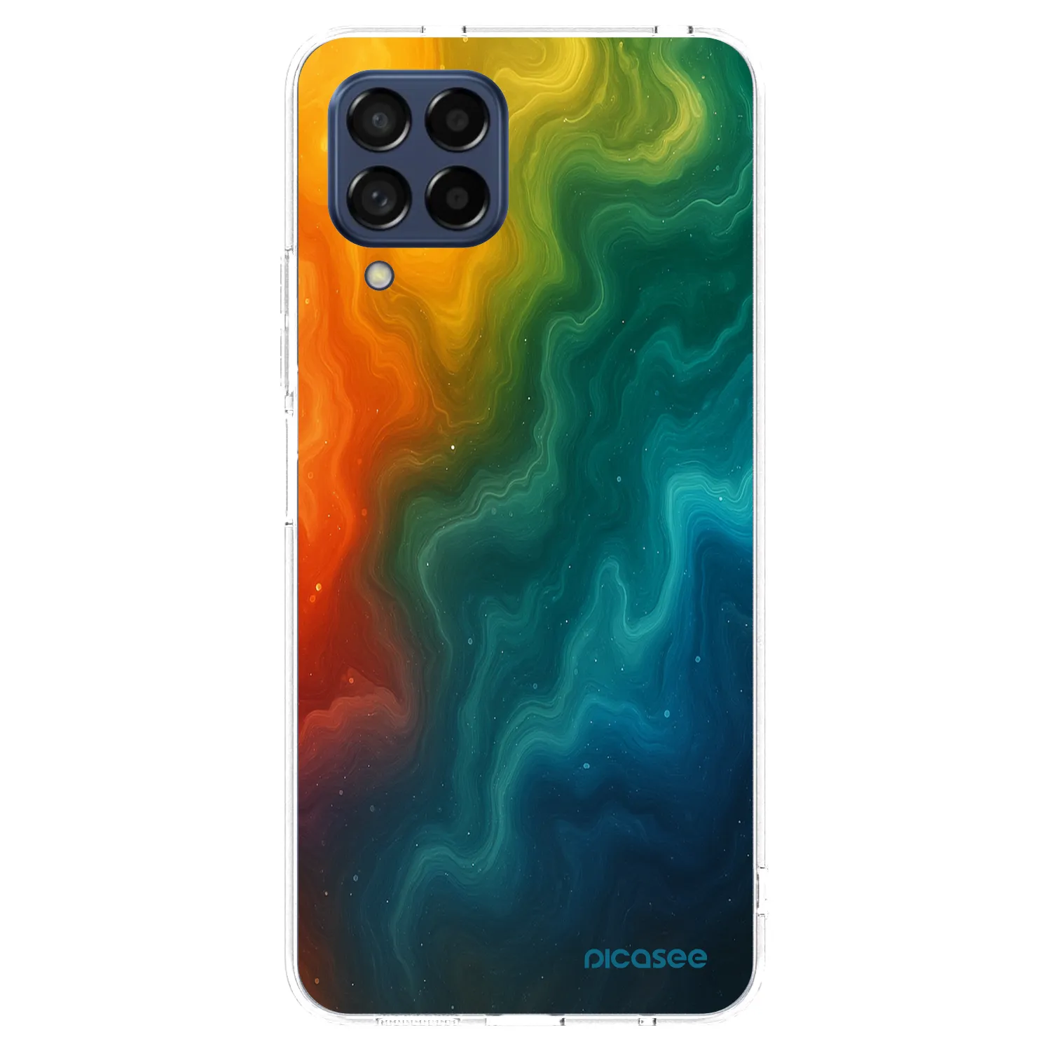 Picasee silikónový prehľadný obal pre Samsung Galaxy M53 5G - Solar