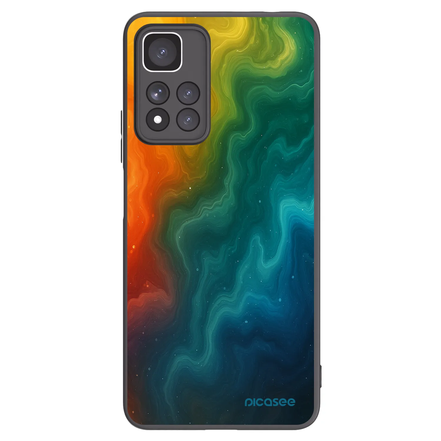 Picasee silikónový čierny obal pre Xiaomi Redmi Note 11 Pro+ 5G - Solar