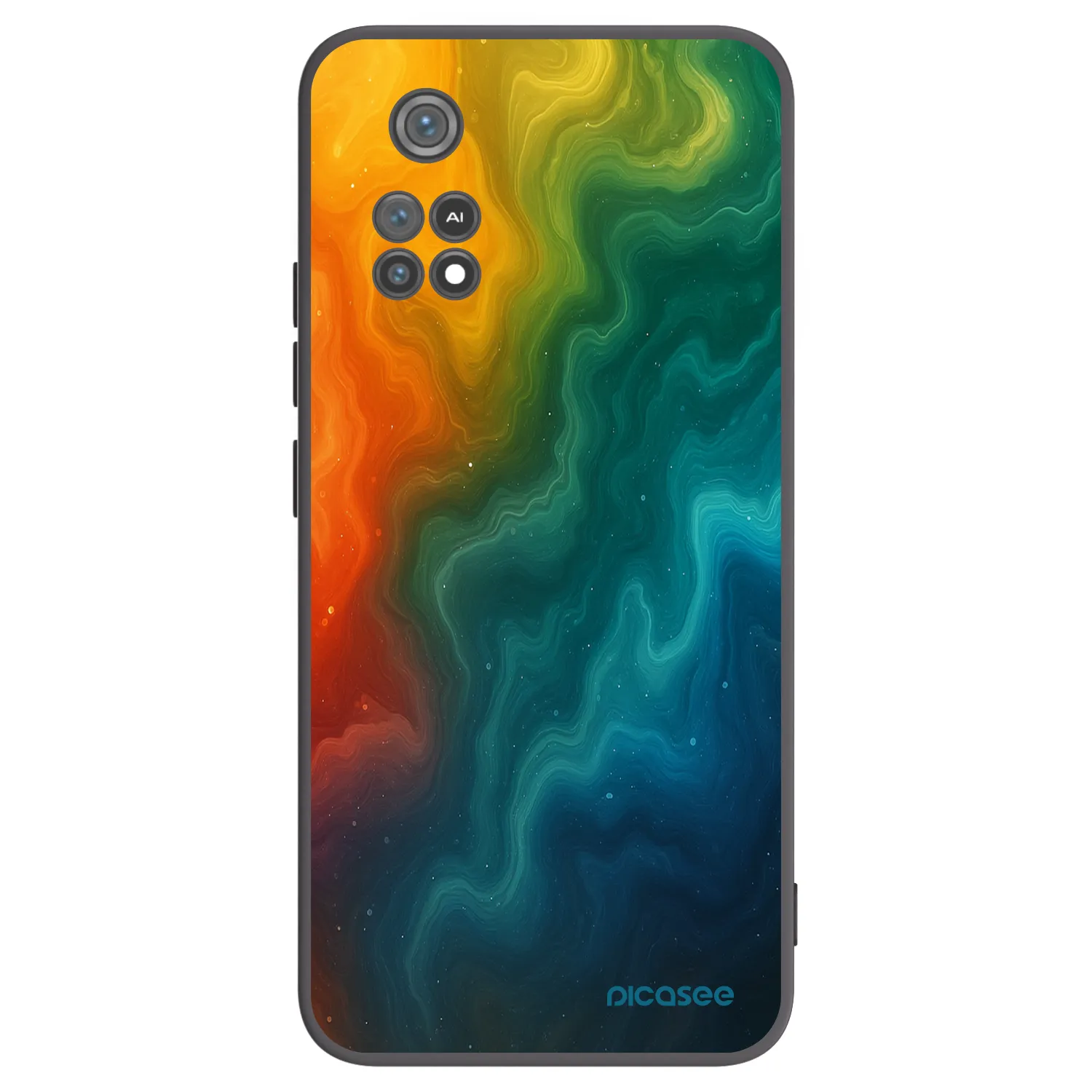 Picasee silikónový čierny obal pre Xiaomi Poco M4 Pro - Solar