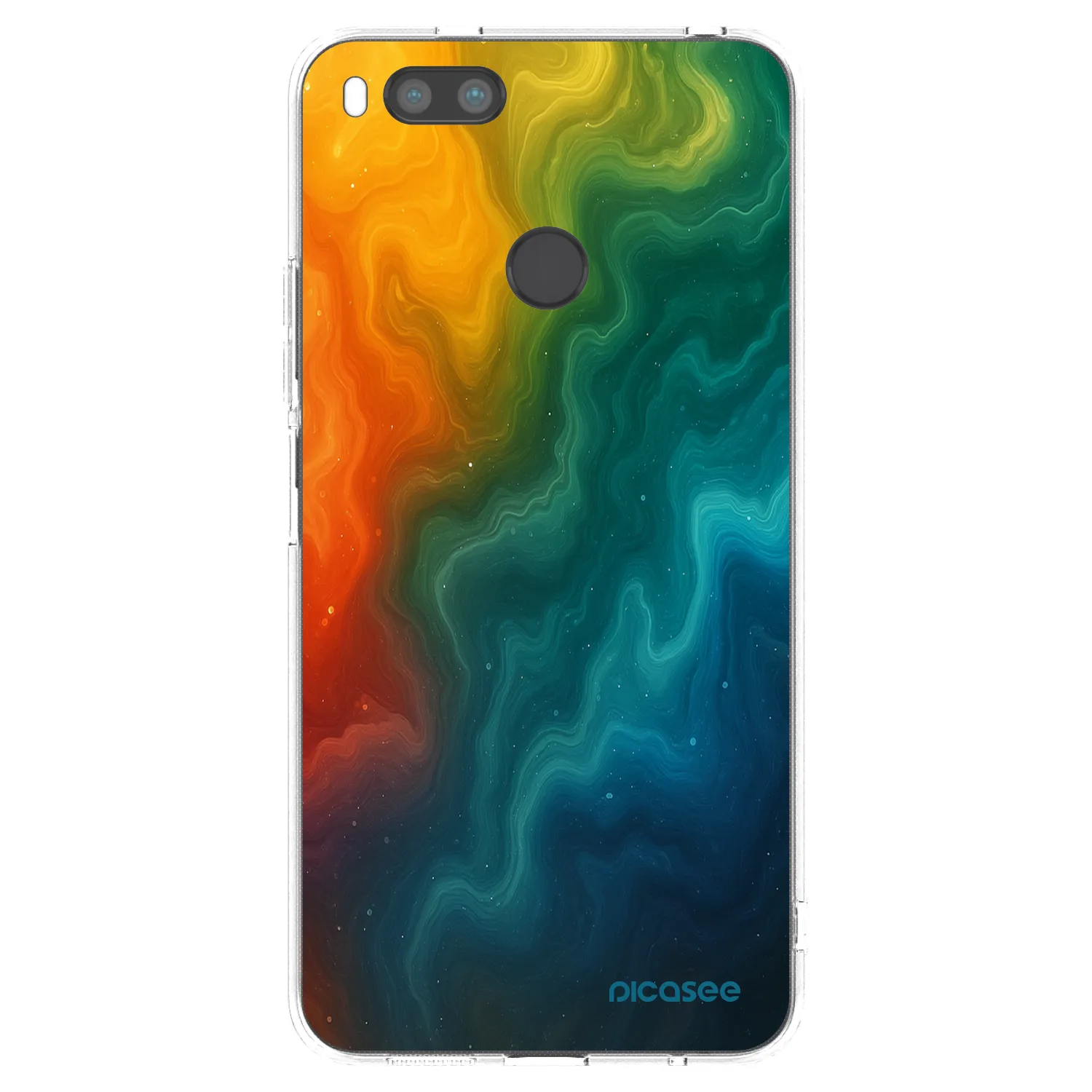 Picasee silikónový prehľadný obal pre Xiaomi Redmi A1 - Solar