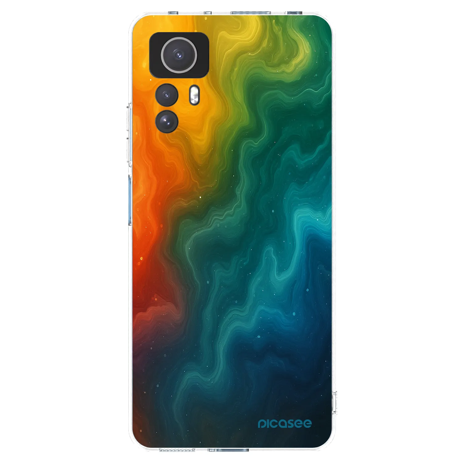 Picasee silikónový prehľadný obal pre Xiaomi Redmi Note 12S - Solar