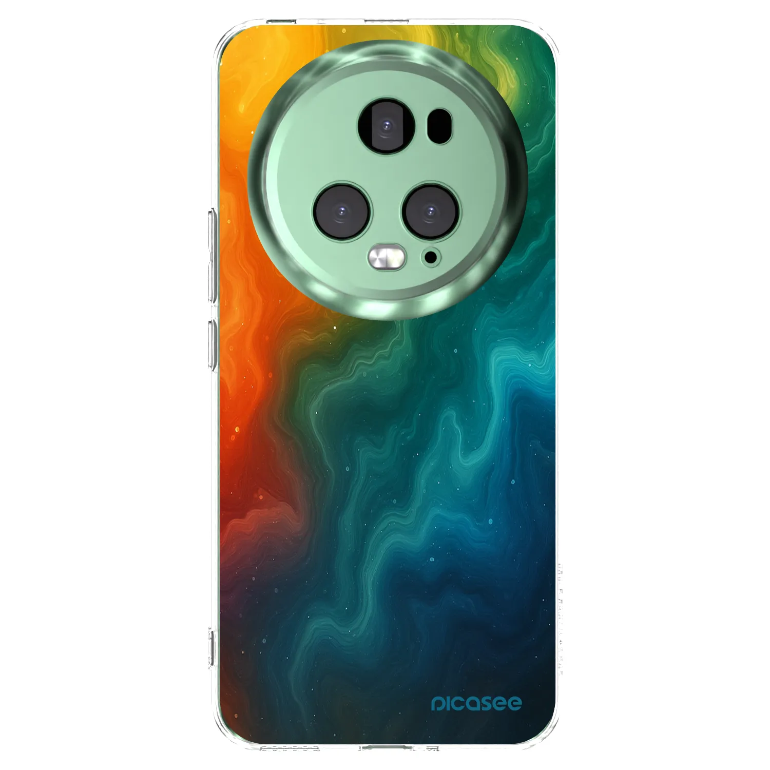 Picasee silikónový prehľadný obal pre Honor Magic5 Pro - Solar