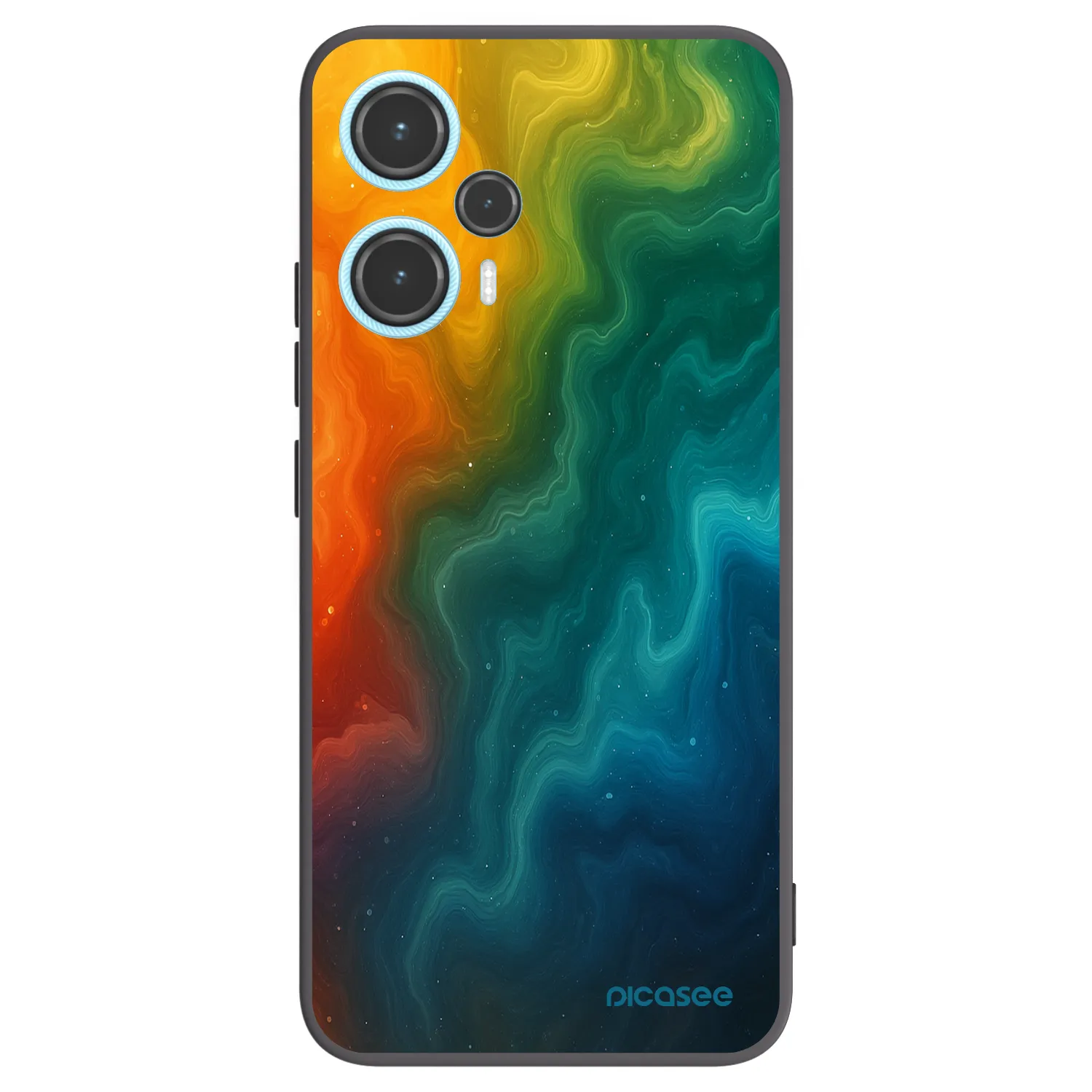 Picasee silikónový čierny obal pre Xiaomi Poco F5 - Solar