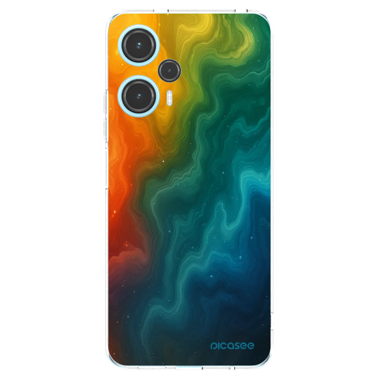 Picasee silikónový prehľadný obal pre Xiaomi Poco F5 - Solar
