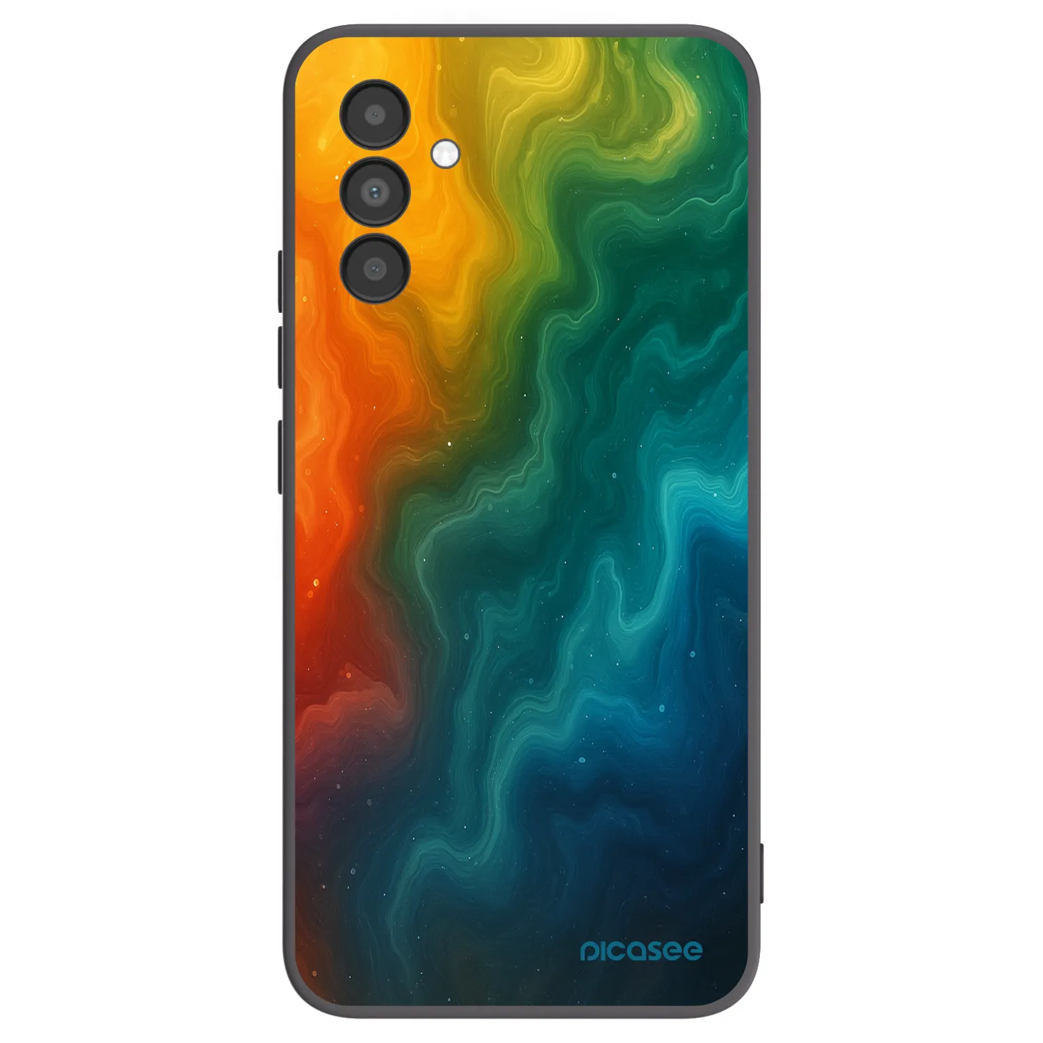 Picasee silikónový čierny obal pre Samsung Galaxy A04s A047F - Solar