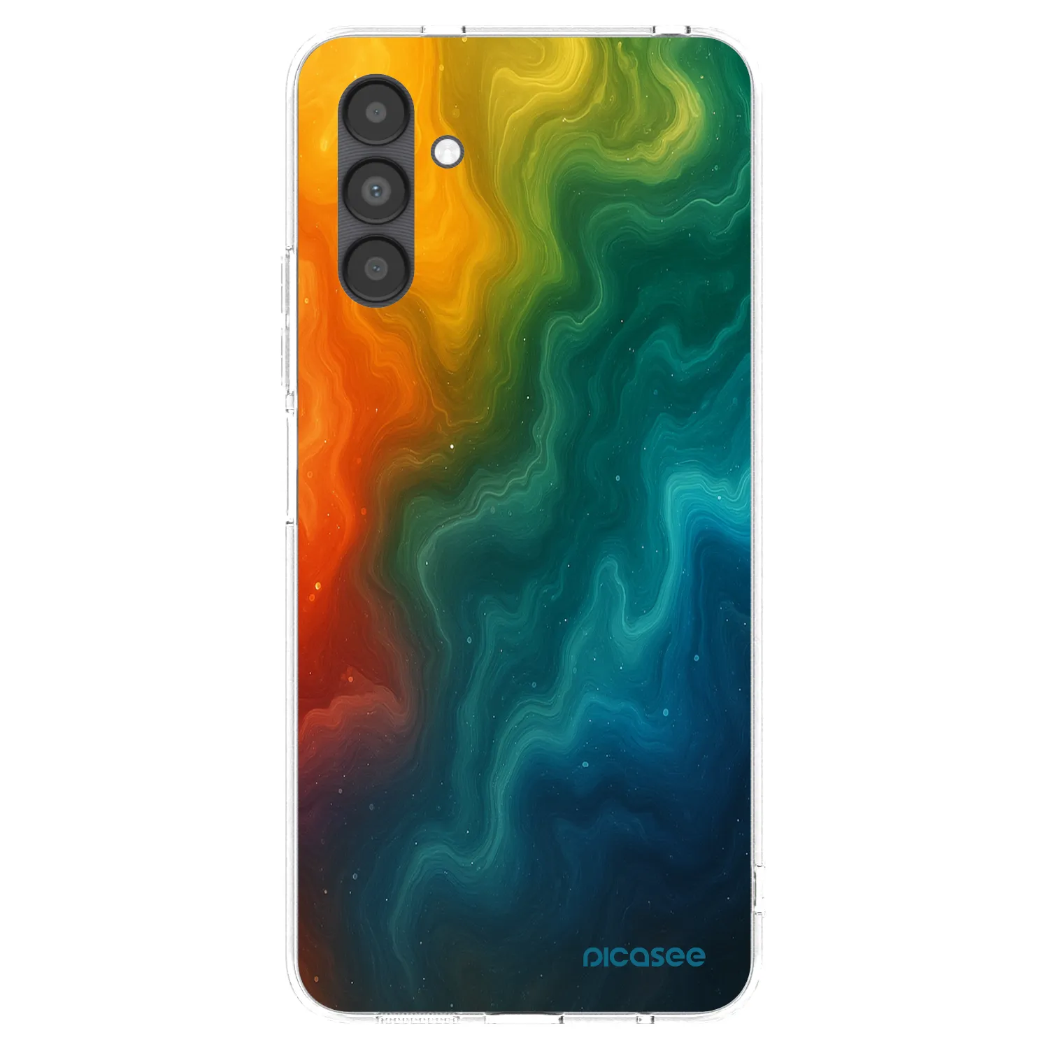 Picasee silikónový prehľadný obal pre Samsung Galaxy A04s A047F - Solar
