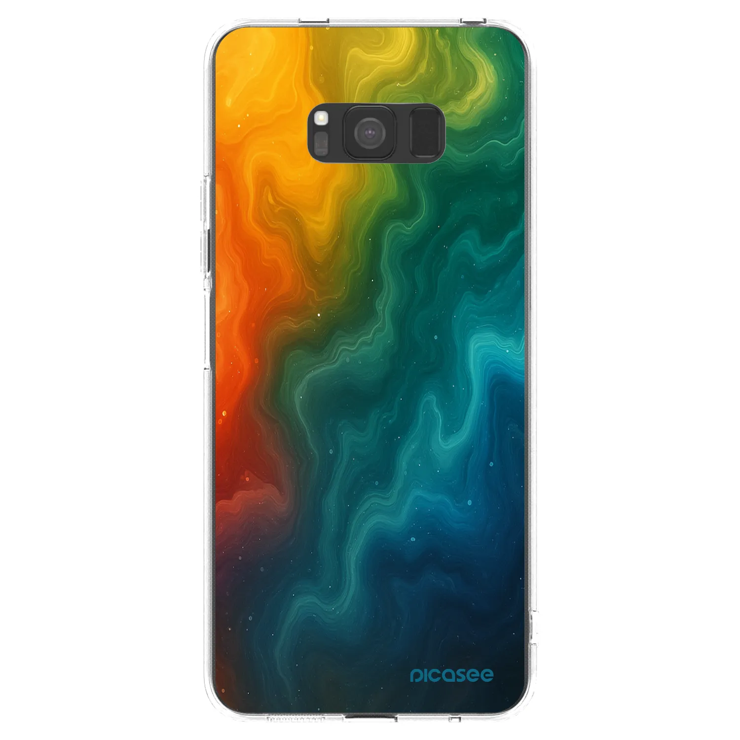 Picasee silikónový prehľadný obal pre Samsung Galaxy S8 G950F - Solar
