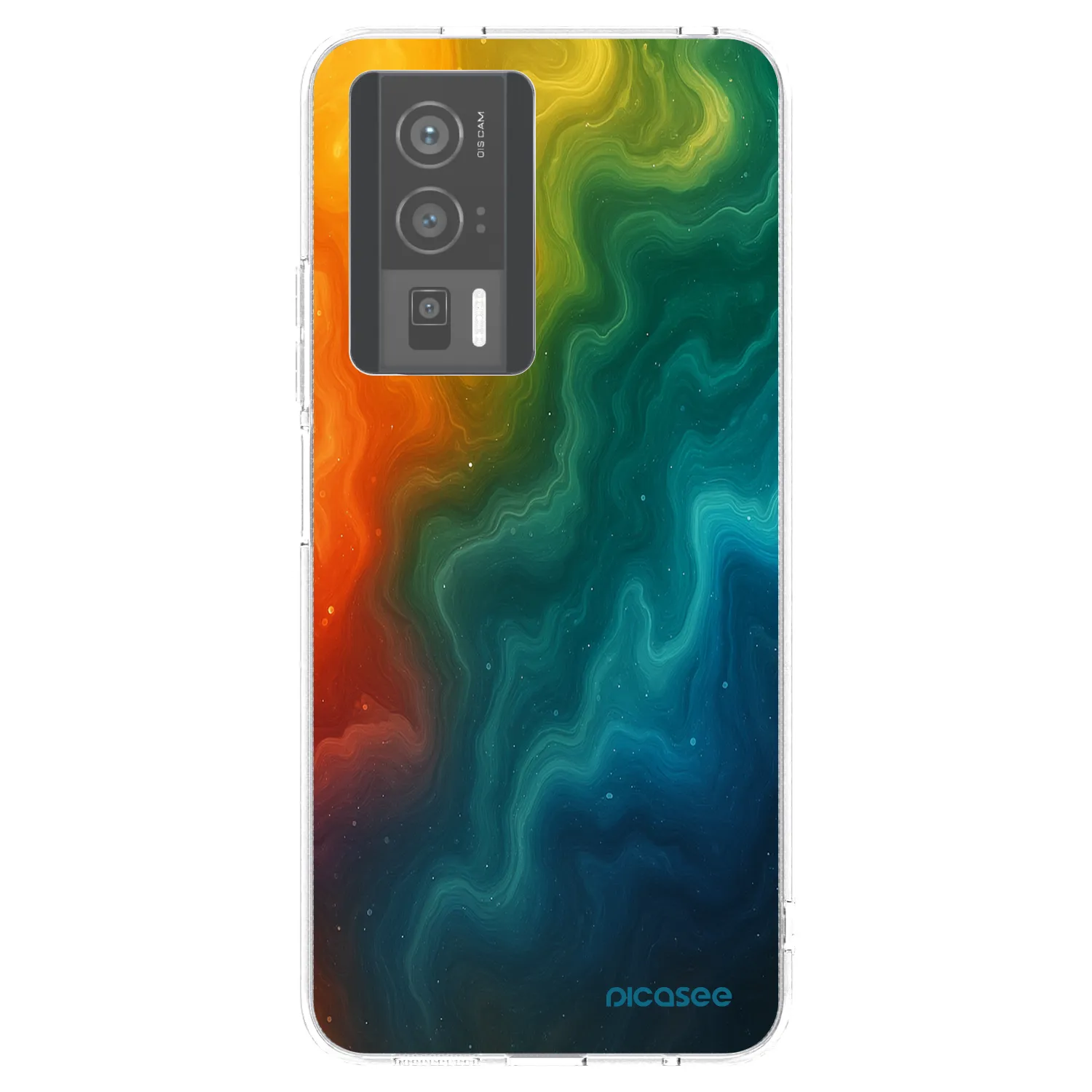 Picasee silikónový prehľadný obal pre Xiaomi Poco F5 Pro 5G - Solar