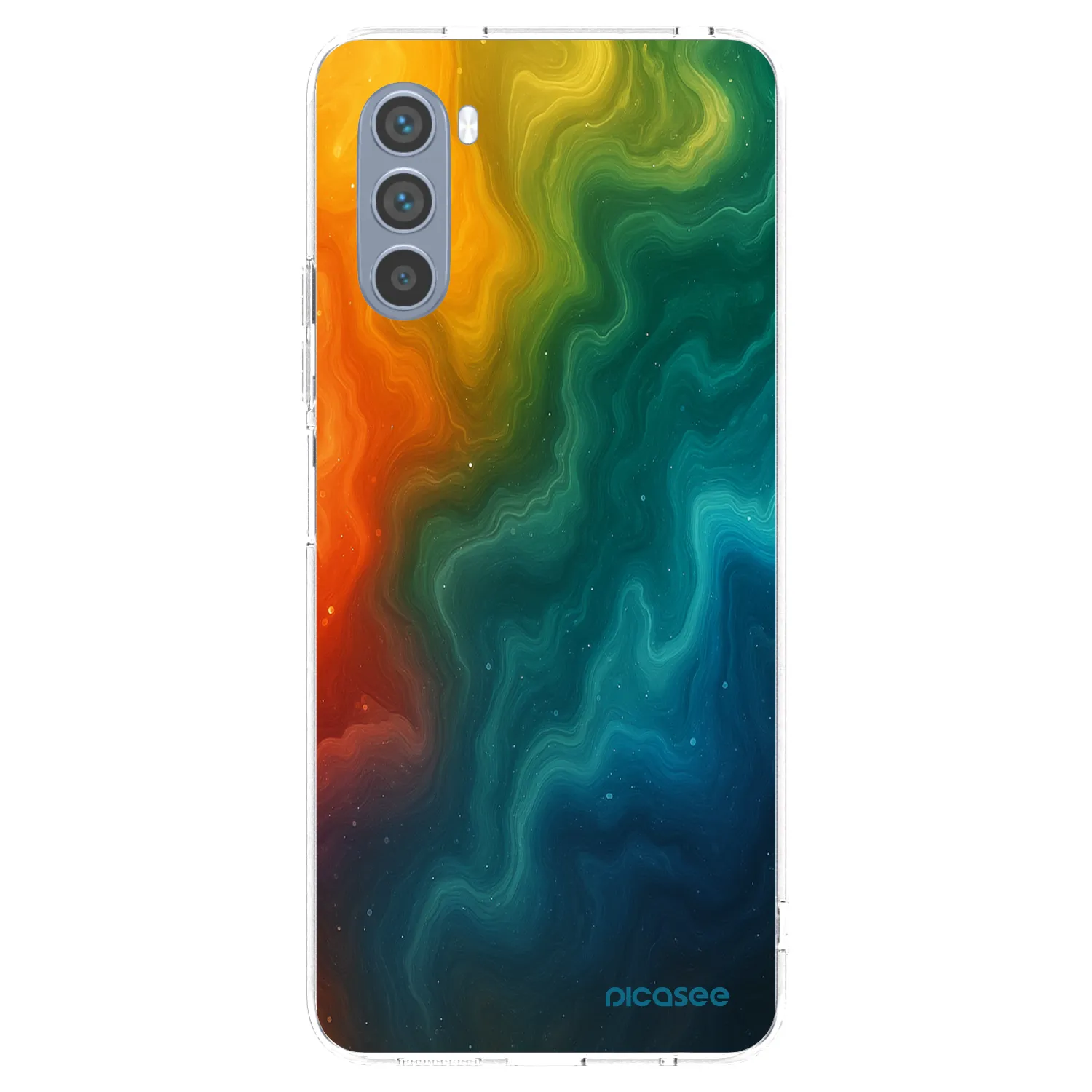 Silikónový prehľadný obal pre Motorola Moto G62 - Solar