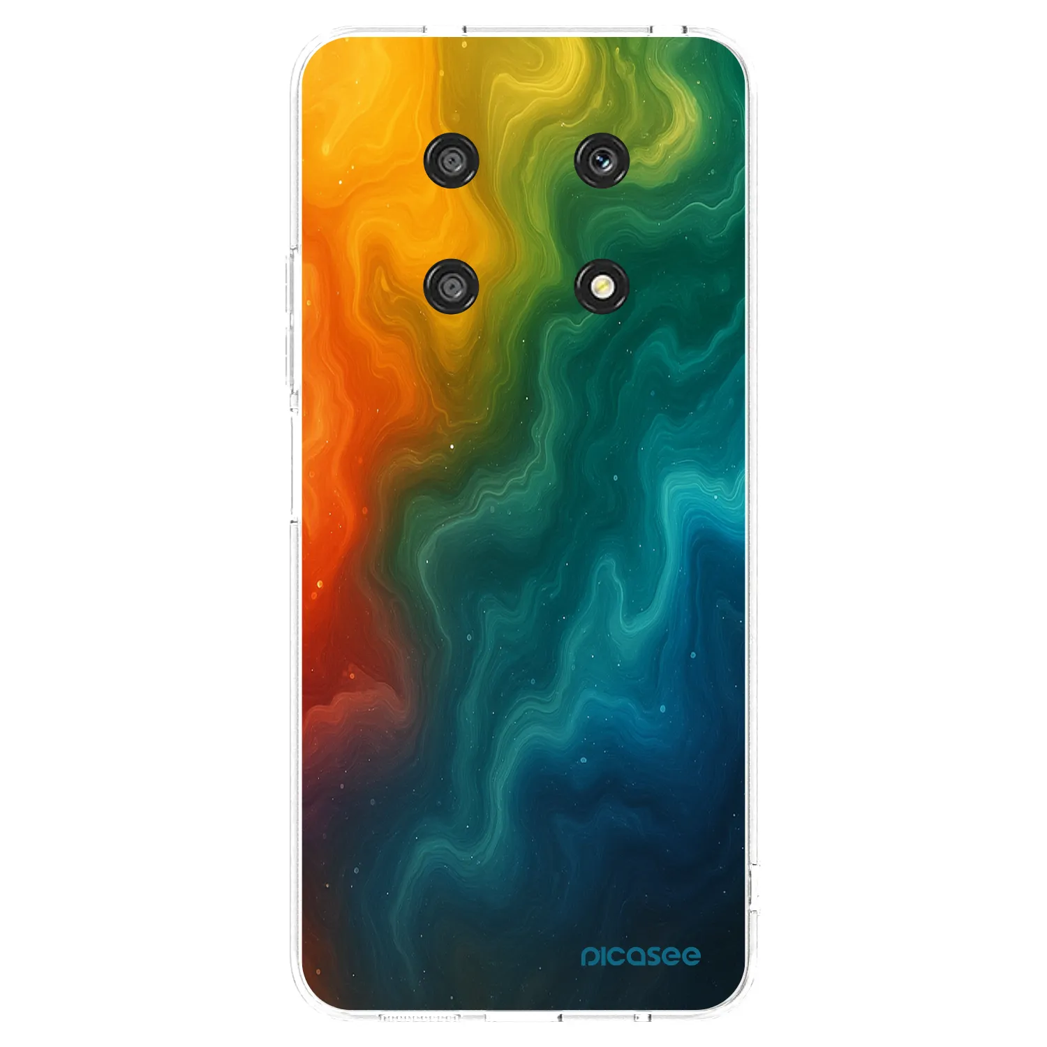 Picasee silikónový prehľadný obal pre Honor Magic4 Lite 5G - Solar
