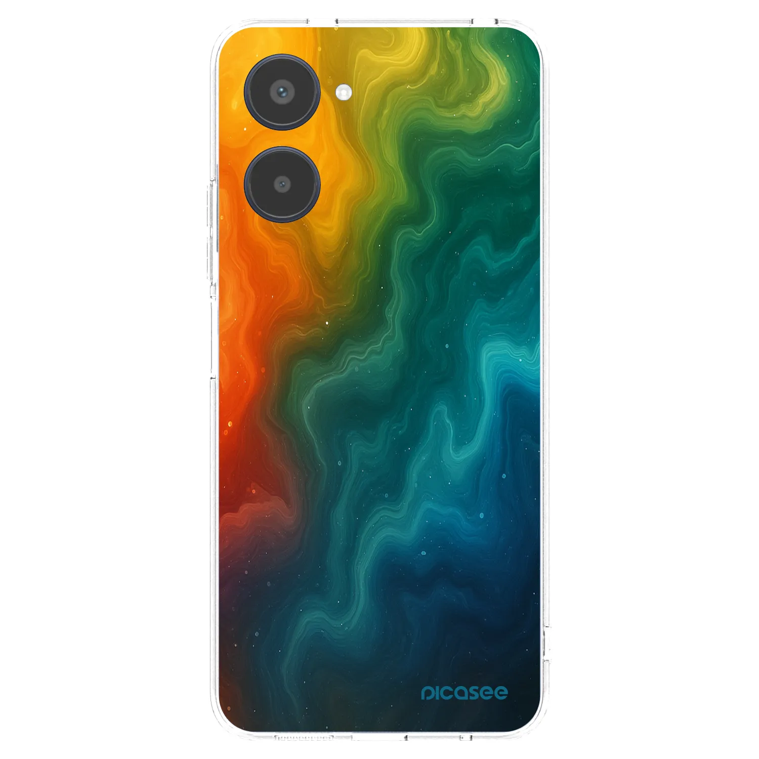 Picasee silikónový prehľadný obal pre Realme 10 4G - Solar