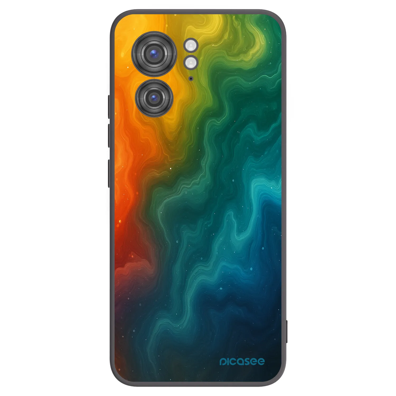 Picasee silikónový čierny obal pre Motorola Edge 40 - Solar