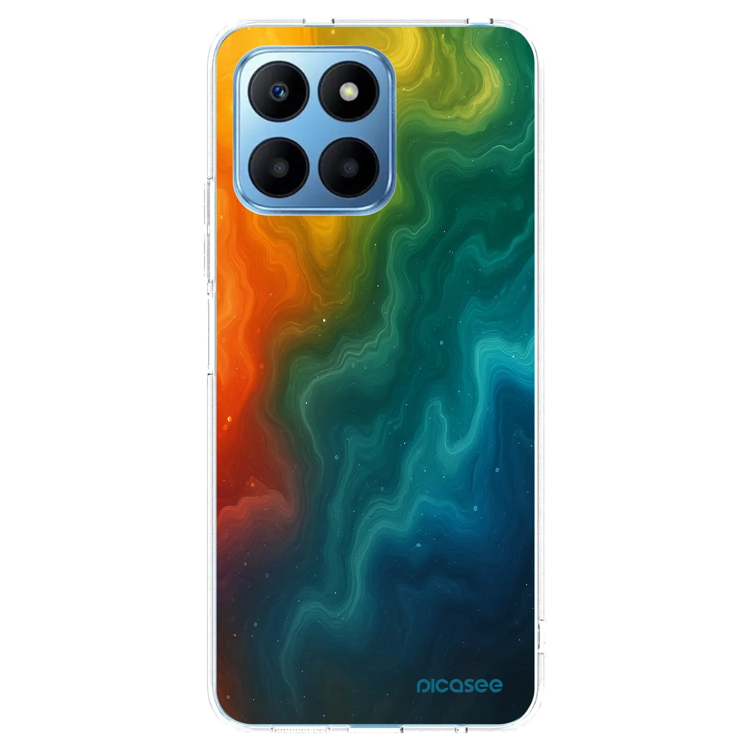 Picasee silikónový prehľadný obal pre Honor 70 Lite - Solar