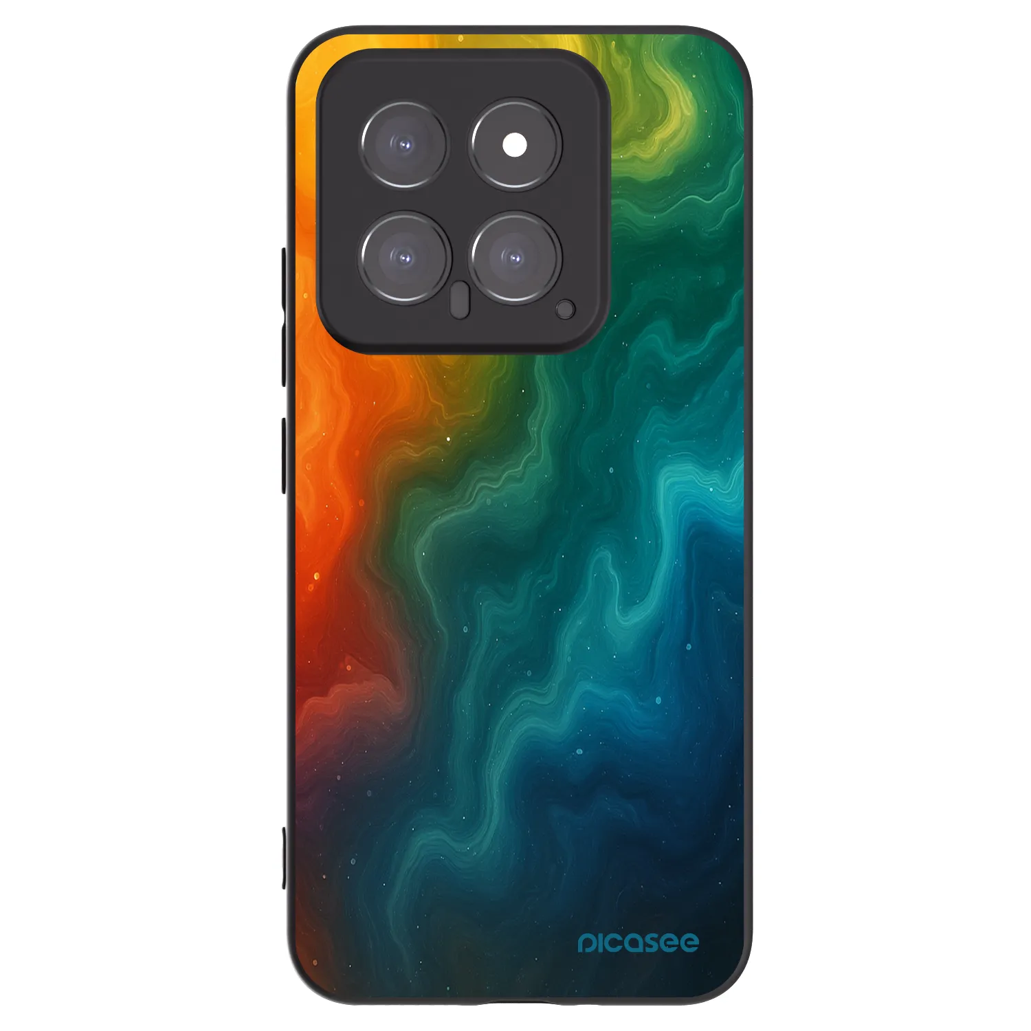 Picasee silikónový čierny obal pre Xiaomi 14 - Solar