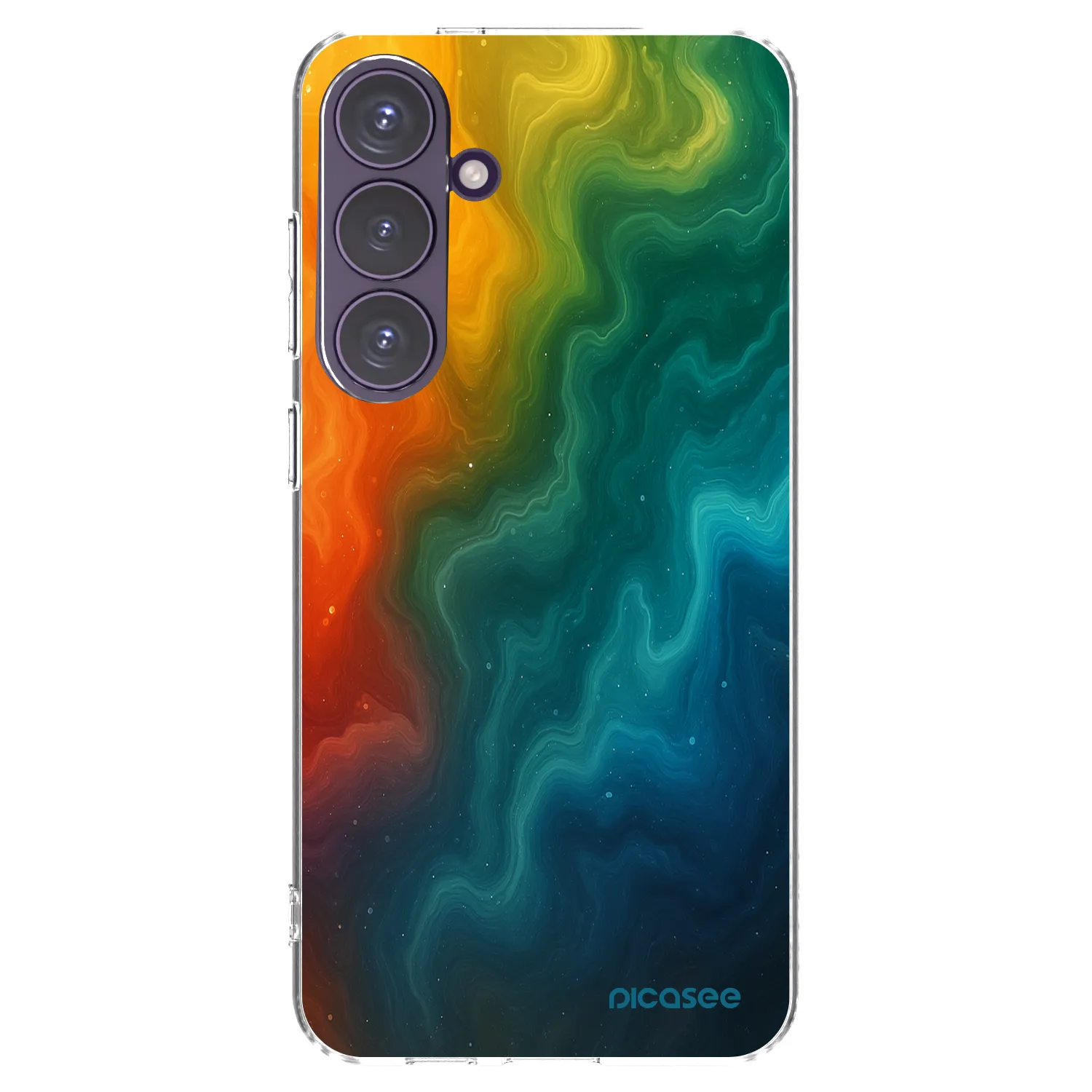 Picasee silikónový prehľadný obal pre Samsung Galaxy S24+ S926B 5G - Solar
