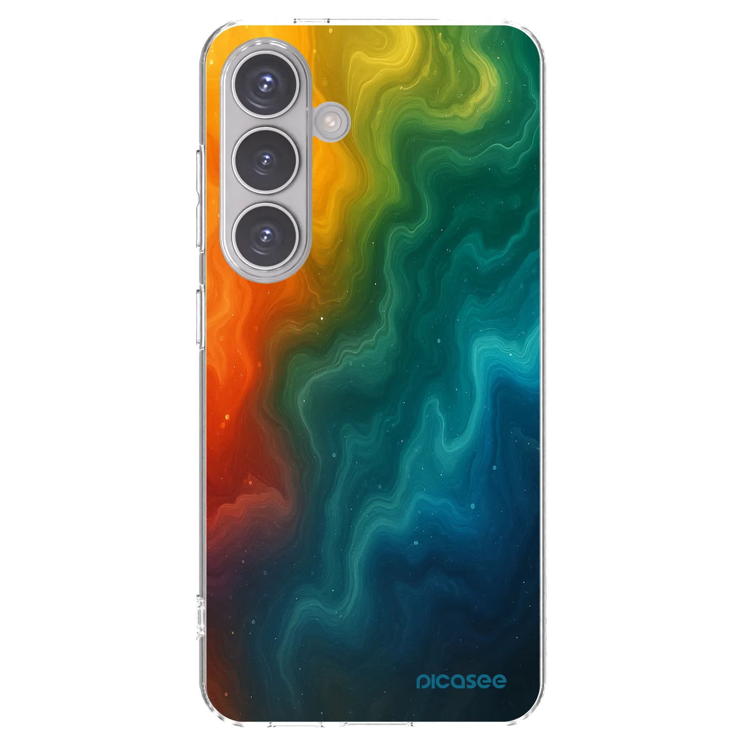 Picasee silikónový prehľadný obal pre Samsung Galaxy S24 S921B 5G - Solar