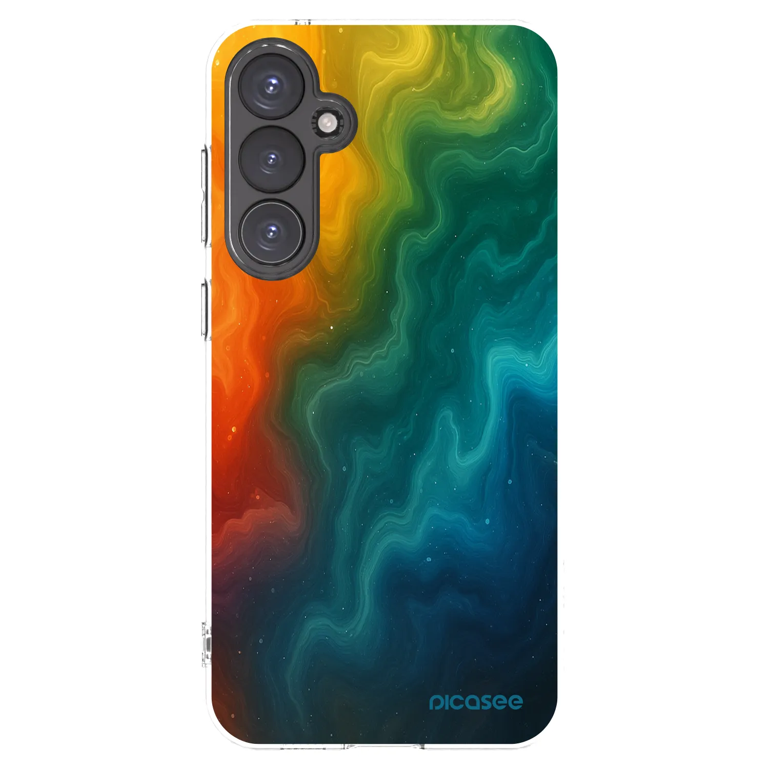 Picasee silikónový prehľadný obal pre Samsung Galaxy S23 FE S711B - Solar