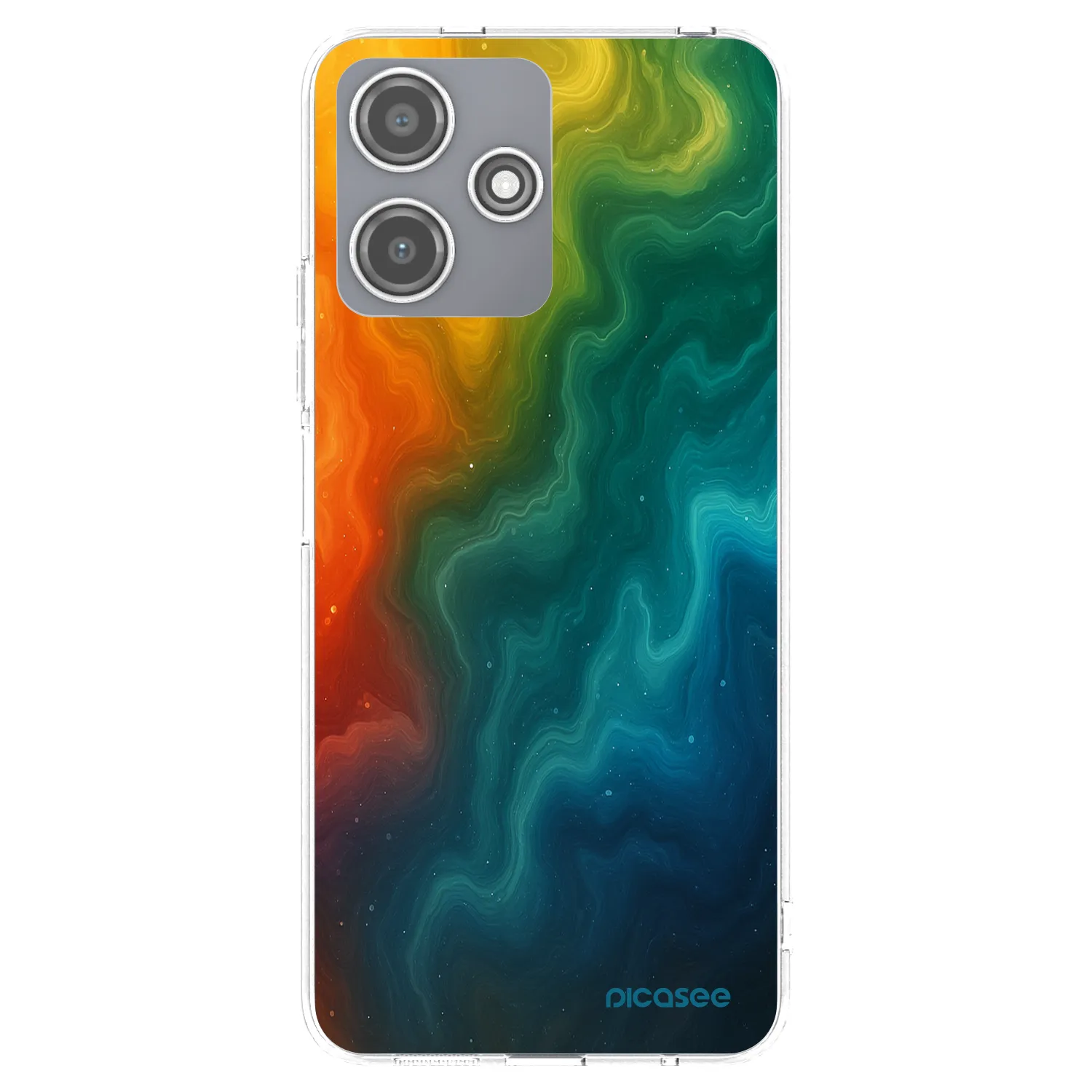 Picasee silikónový prehľadný obal pre Xiaomi Redmi 12 5G - Solar