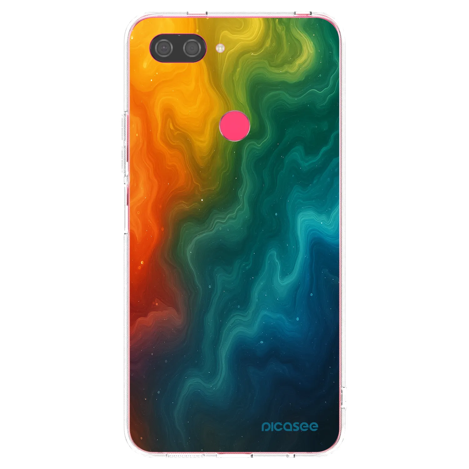 Picasee silikónový prehľadný obal pre Xiaomi Mi 8 Lite - Solar