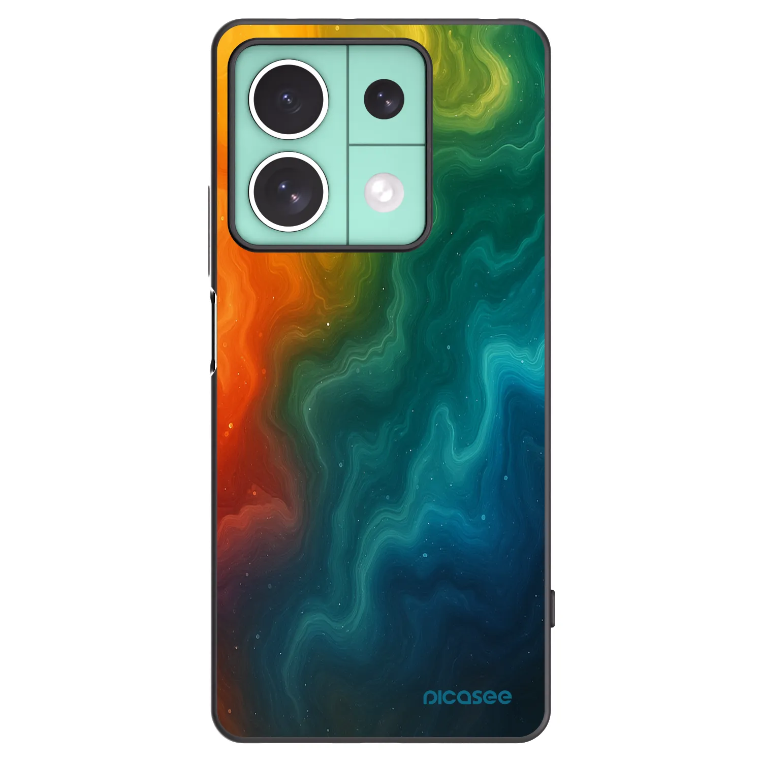 Picasee silikónový čierny obal pre Xiaomi Redmi Note 13 5G - Solar