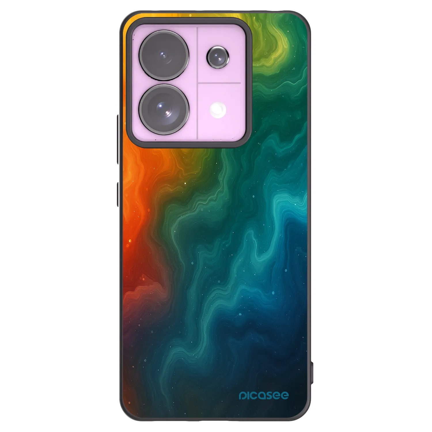 Picasee silikónový čierny obal pre Xiaomi Redmi Note 13 Pro 5G - Solar