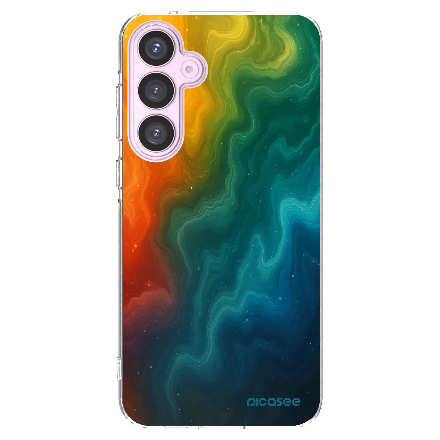 Picasee silikónový prehľadný obal pre Samsung Galaxy A55 5G A556B - Solar