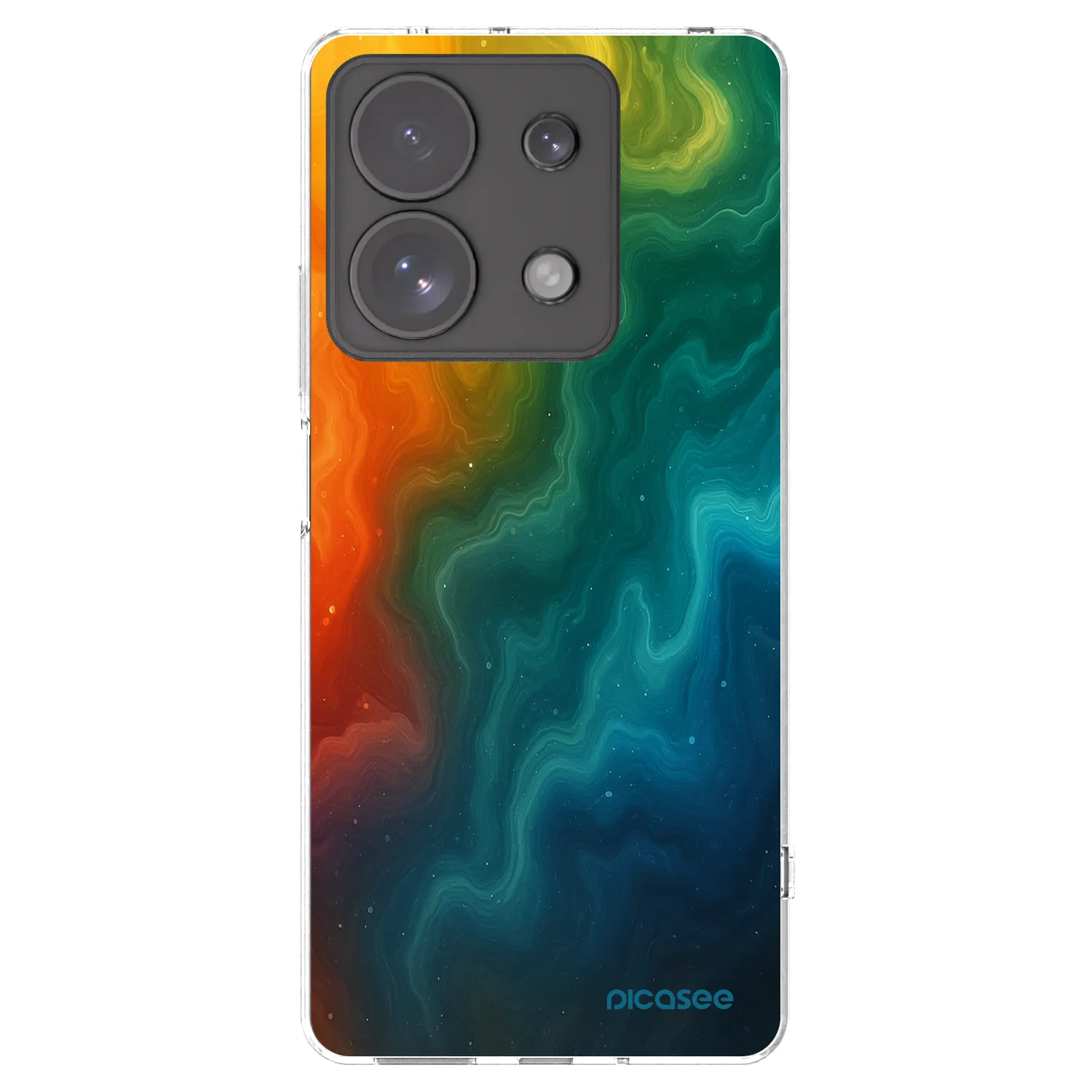 Silikónový prehľadný obal pre Xiaomi Redmi Note 13 Pro 4G - Solar