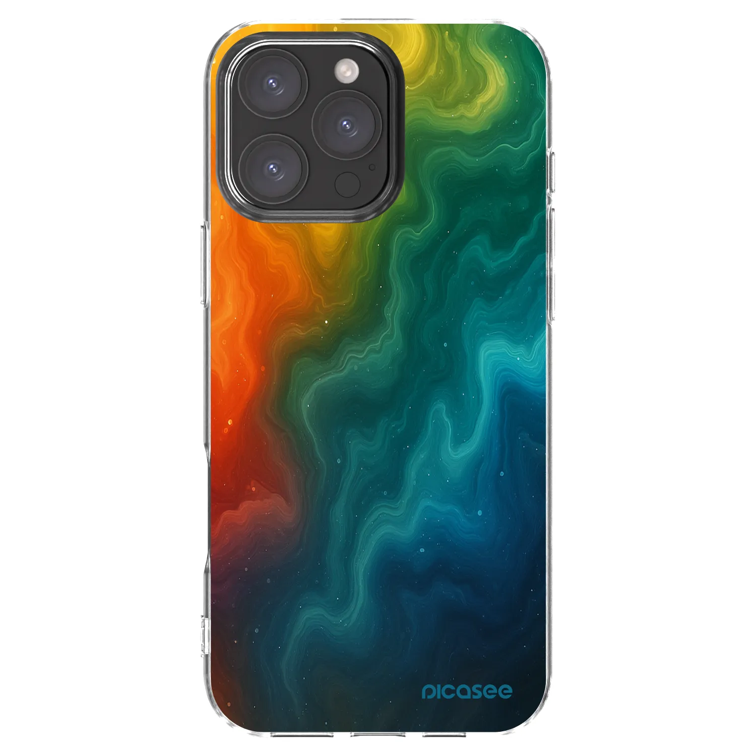Silikónový prehľadný obal pre Apple iPhone 16 Pro Max - Solar