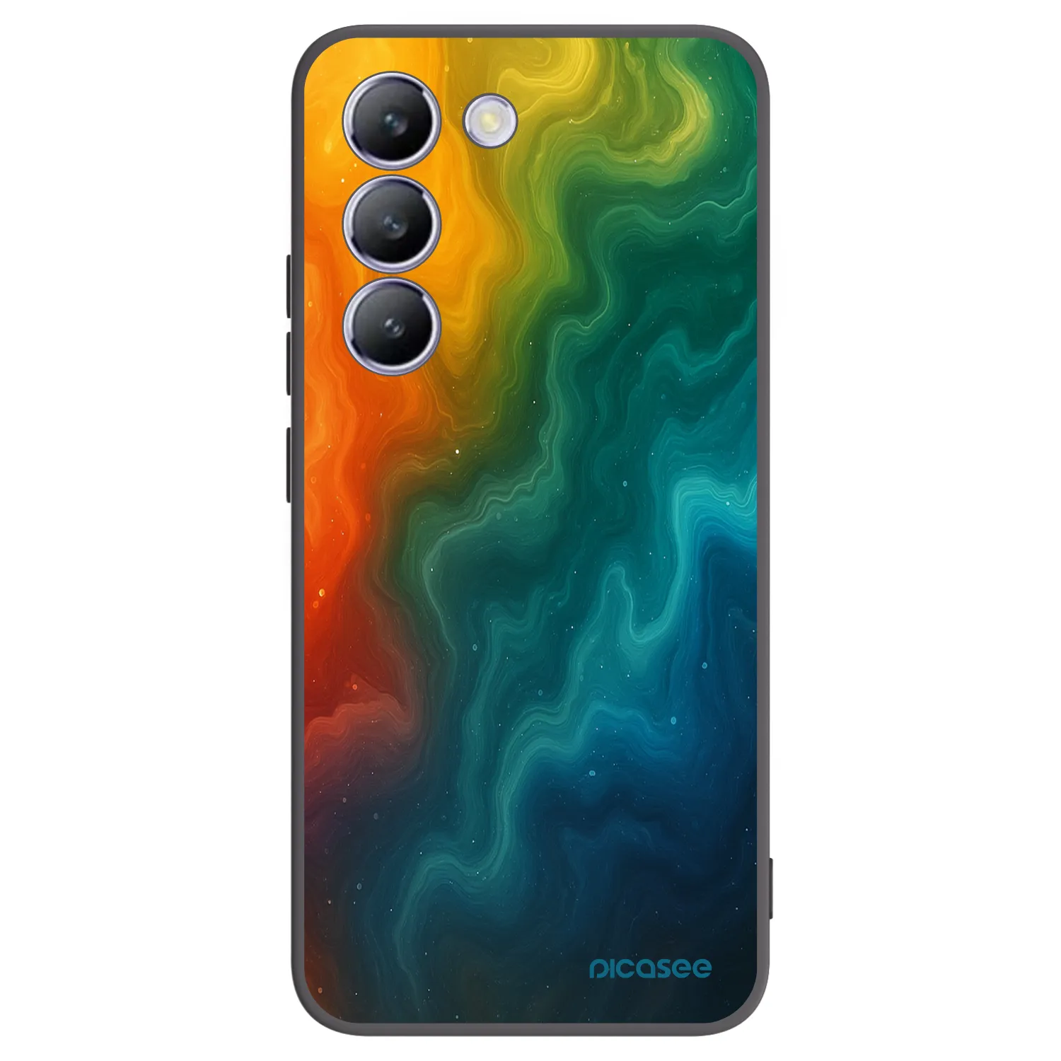 Picasee silikónový čierny obal pre Vivo V40 SE 5G - Solar