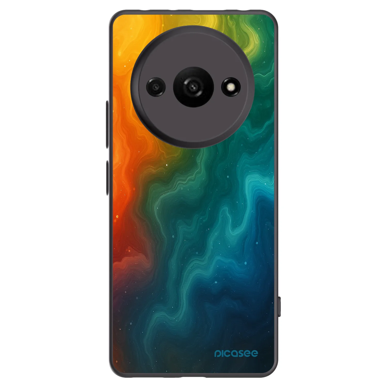 Picasee silikónový čierny obal pre Xiaomi Redmi A3 - Solar