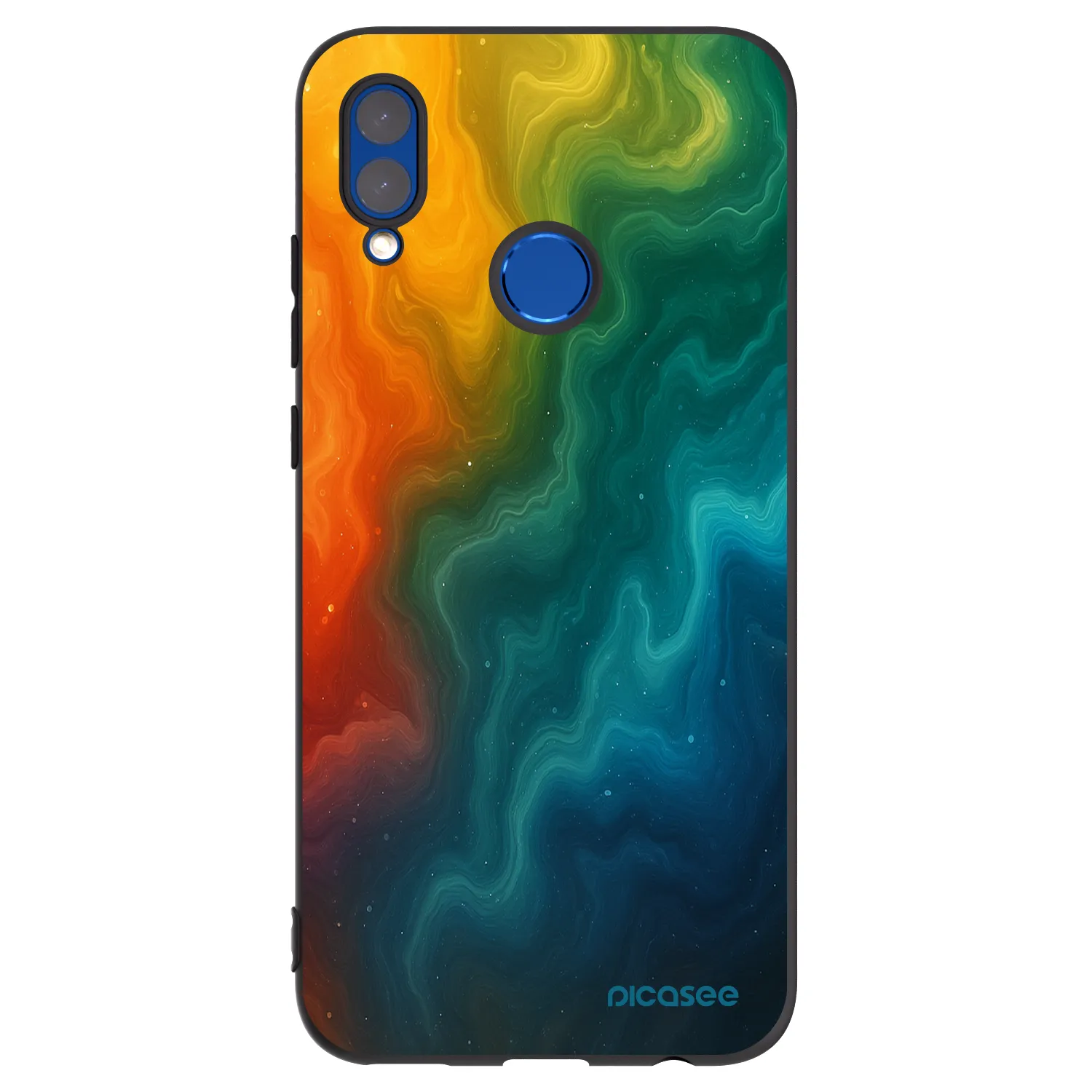 Picasee silikónový čierny obal pre Honor 10 Lite - Solar