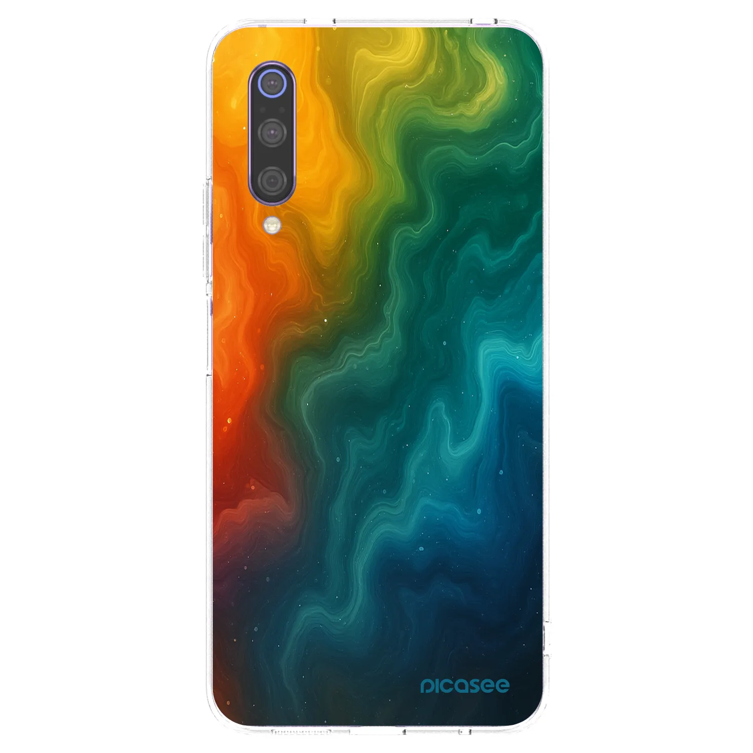 Picasee silikónový prehľadný obal pre Xiaomi Mi 9 - Solar