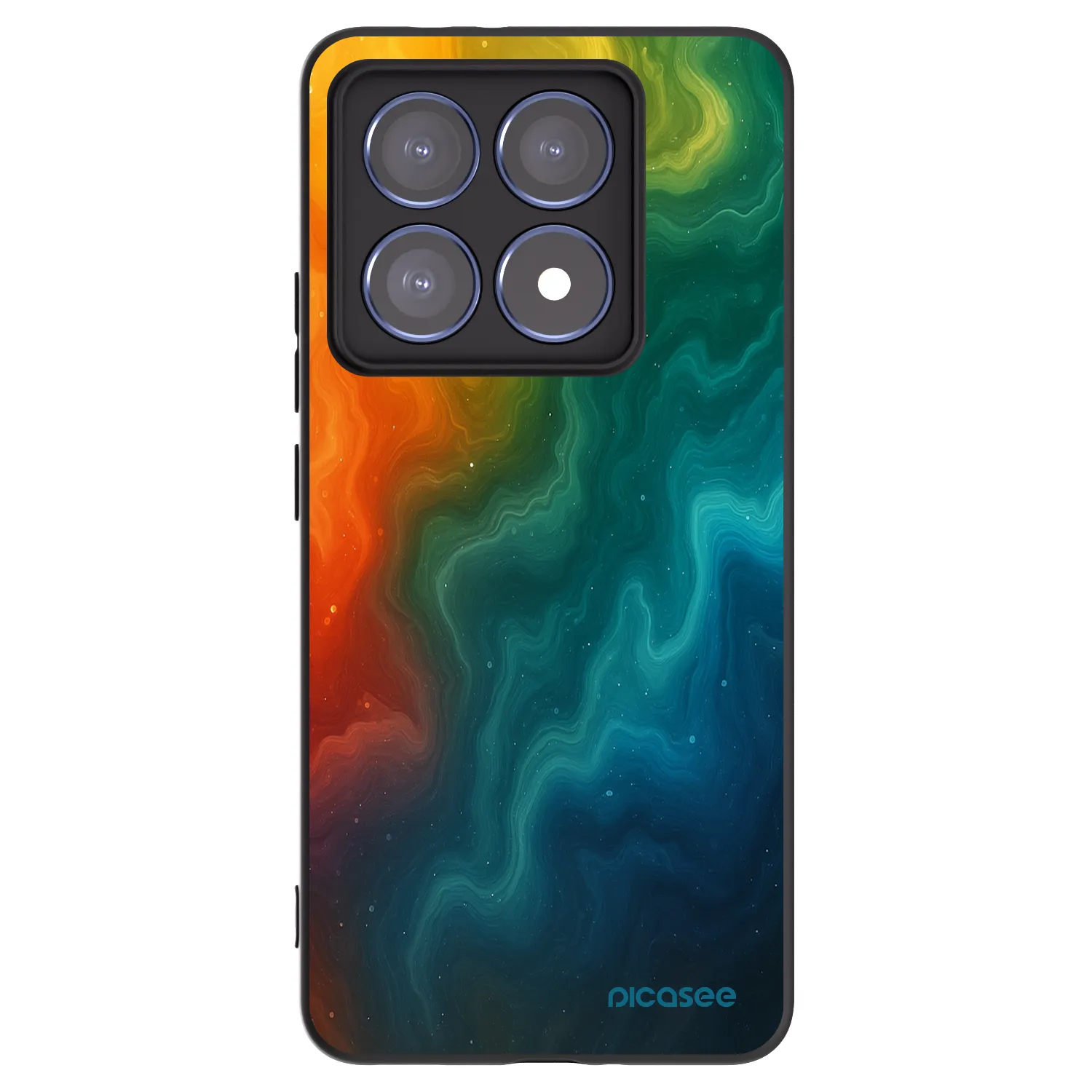 Picasee silikónový čierny obal pre Xiaomi 14T Pro - Solar