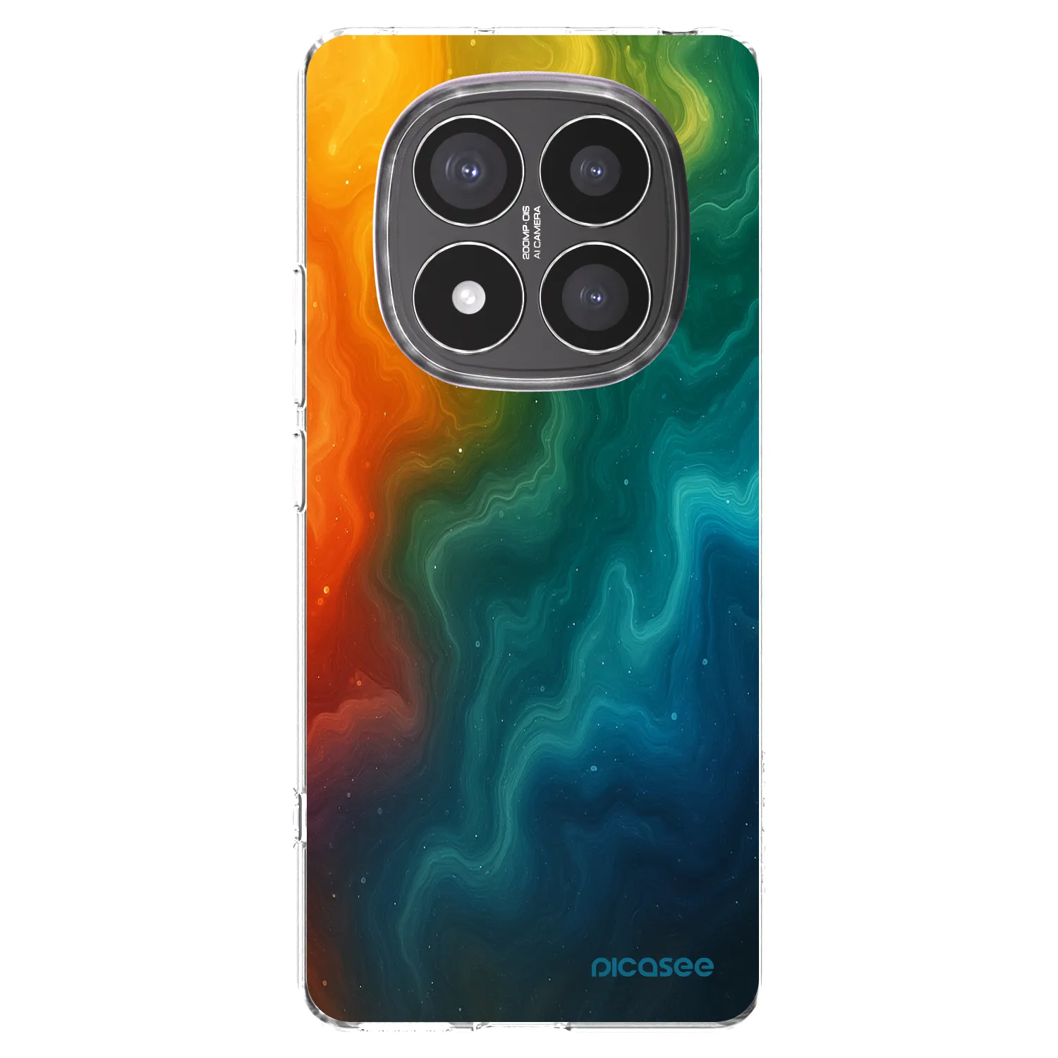 Picasee silikónový prehľadný obal pre Xiaomi Redmi Note 14 Pro+ 5G - Solar