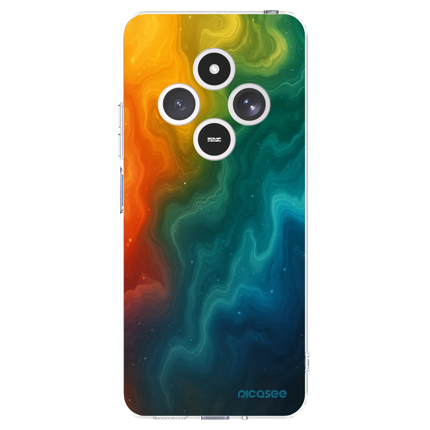 Picasee silikónový prehľadný obal pre Xiaomi Redmi 14C - Solar
