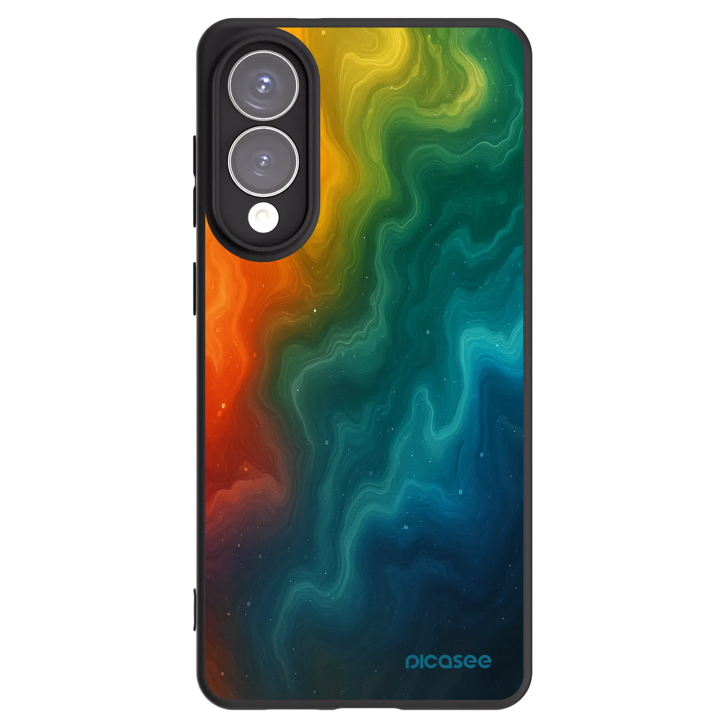 Silikónový čierny obal pre Samsung Galaxy S25 Edge 5G - Solar