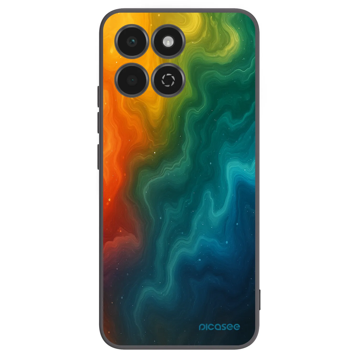 Picasee silikónový čierny obal pre Honor 200 Smart 5G - Solar